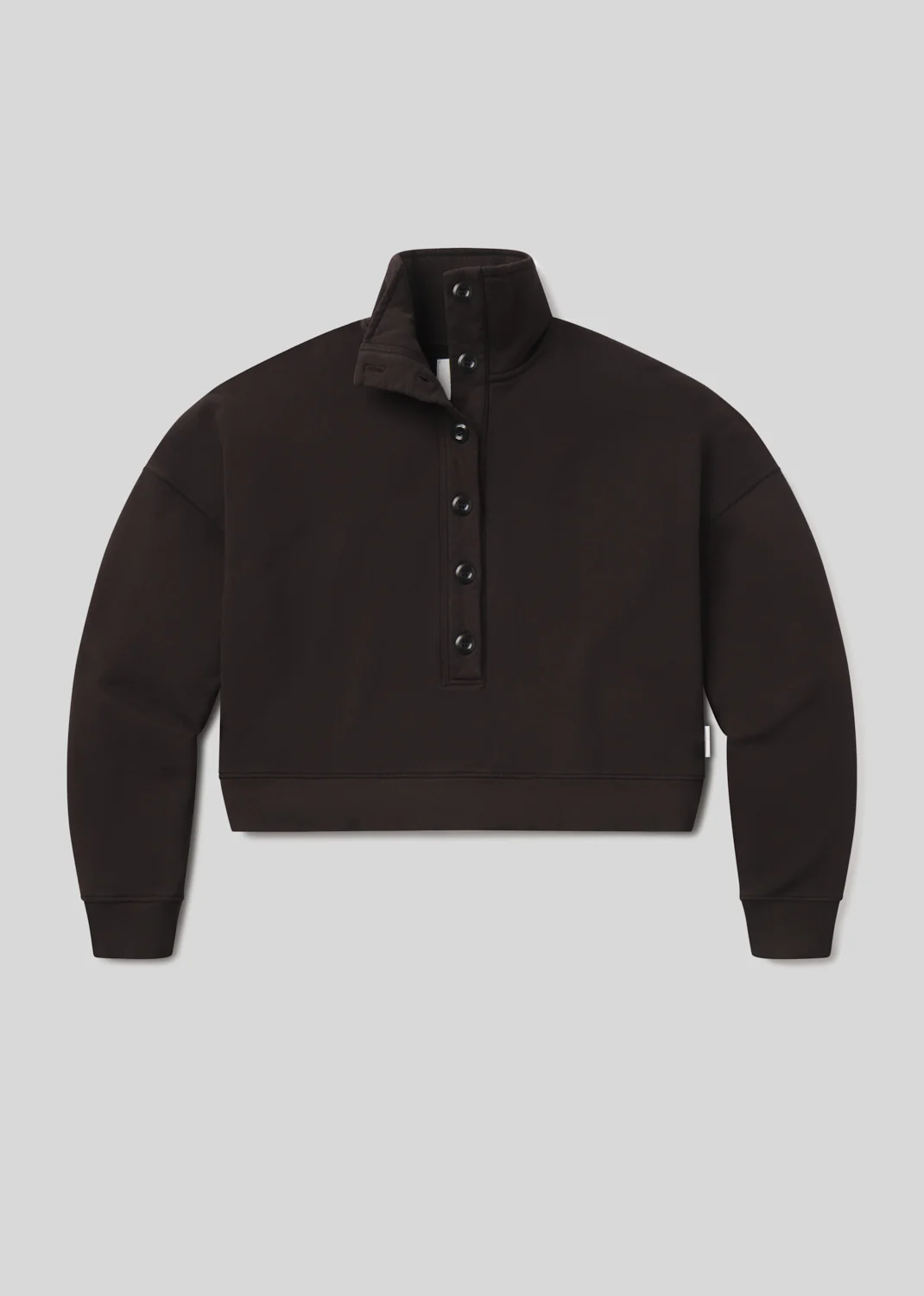 Mirelle Funnel Neck in Chocolate - Image 6