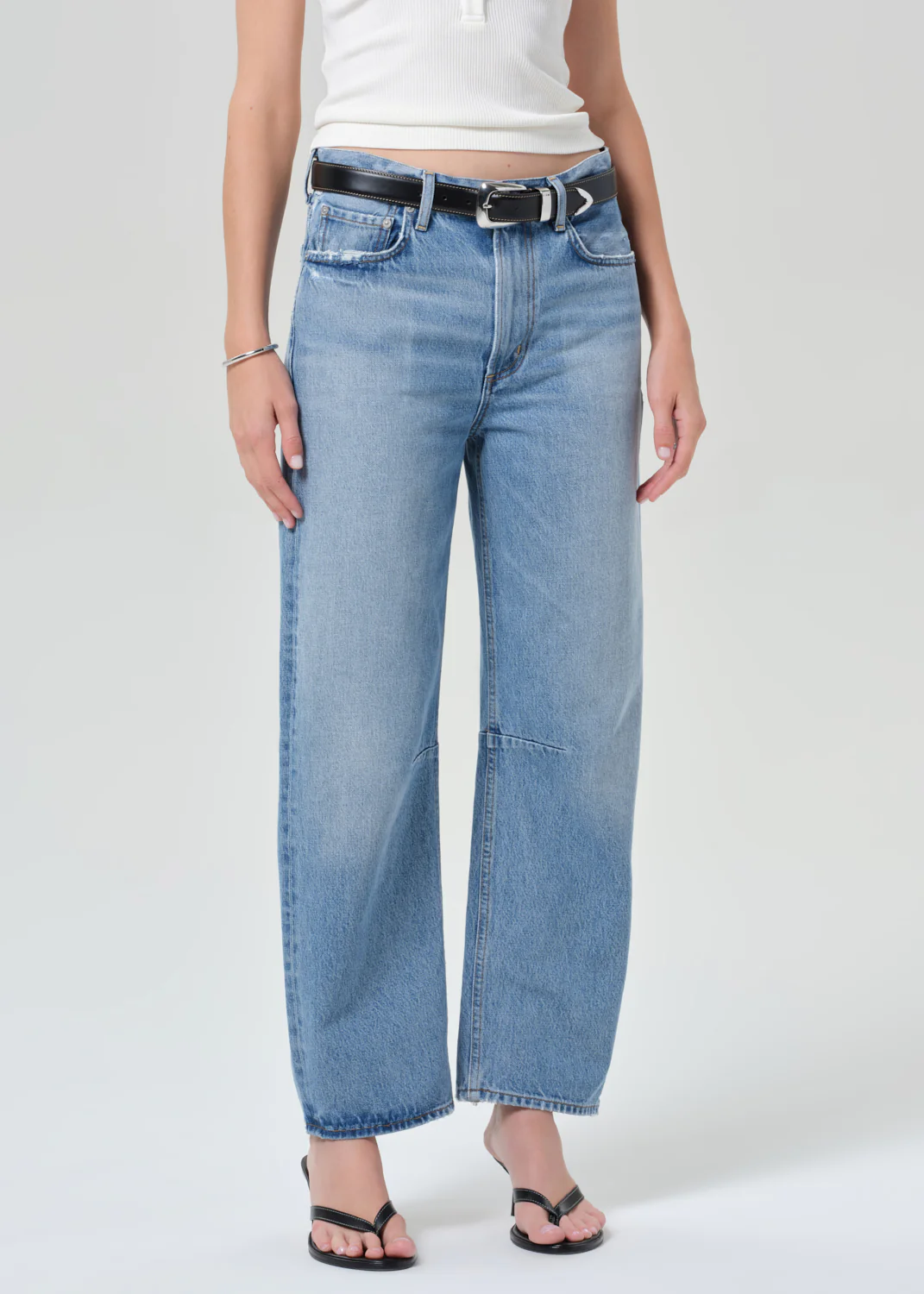 Miro Long Relaxed Jean in Cupid - Image 4