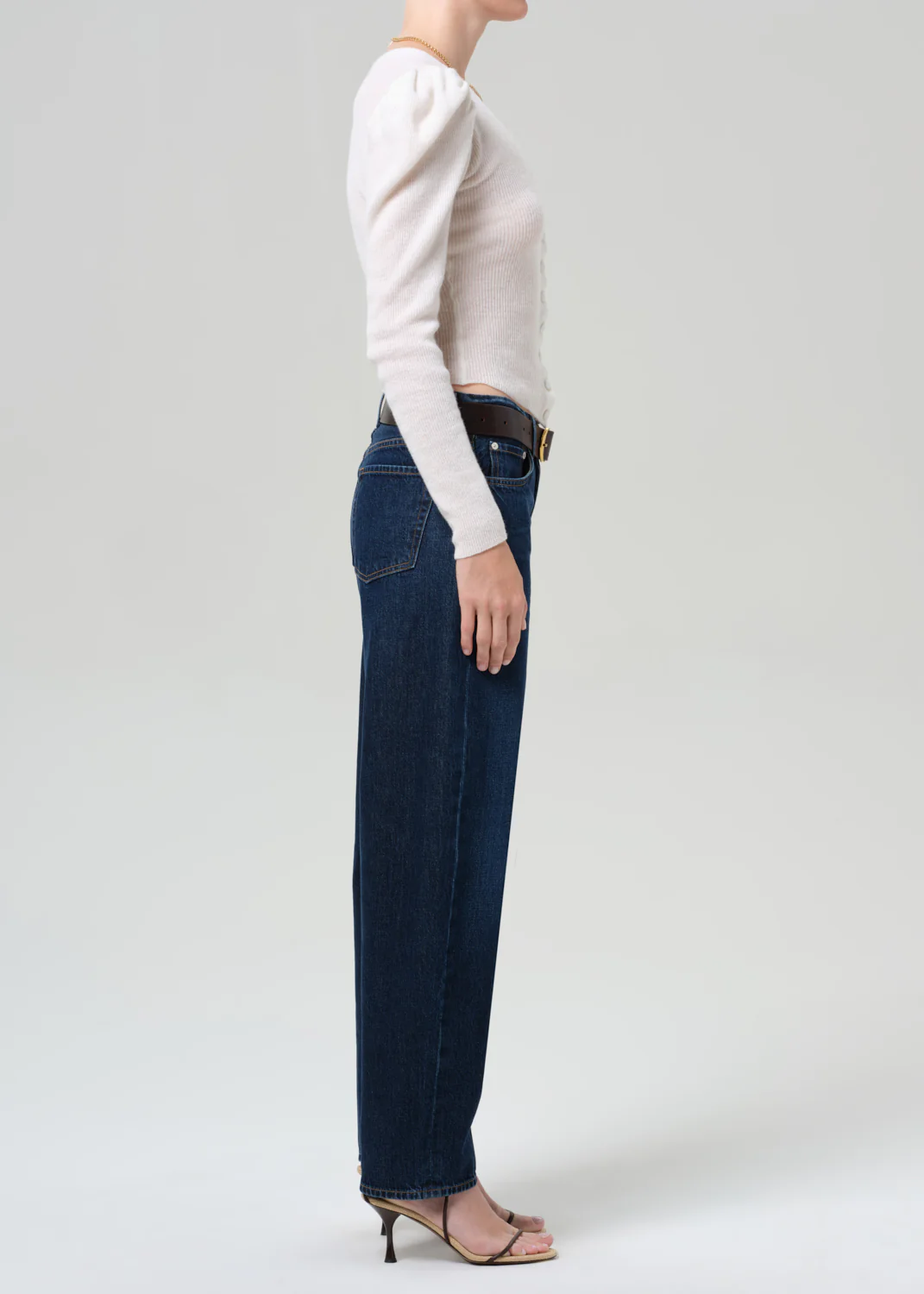 Miro Long Relaxed Jean in Medina - Image 3