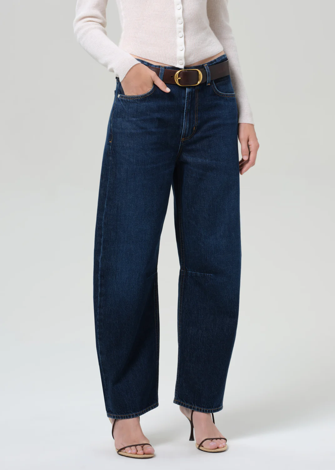 Miro Long Relaxed Jean in Medina - Image 4