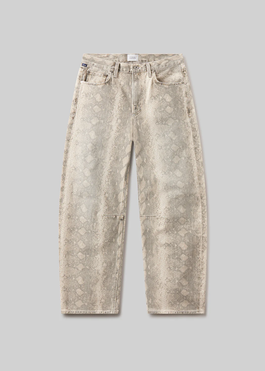 Miro Long Relaxed Jean in Python - Image 7