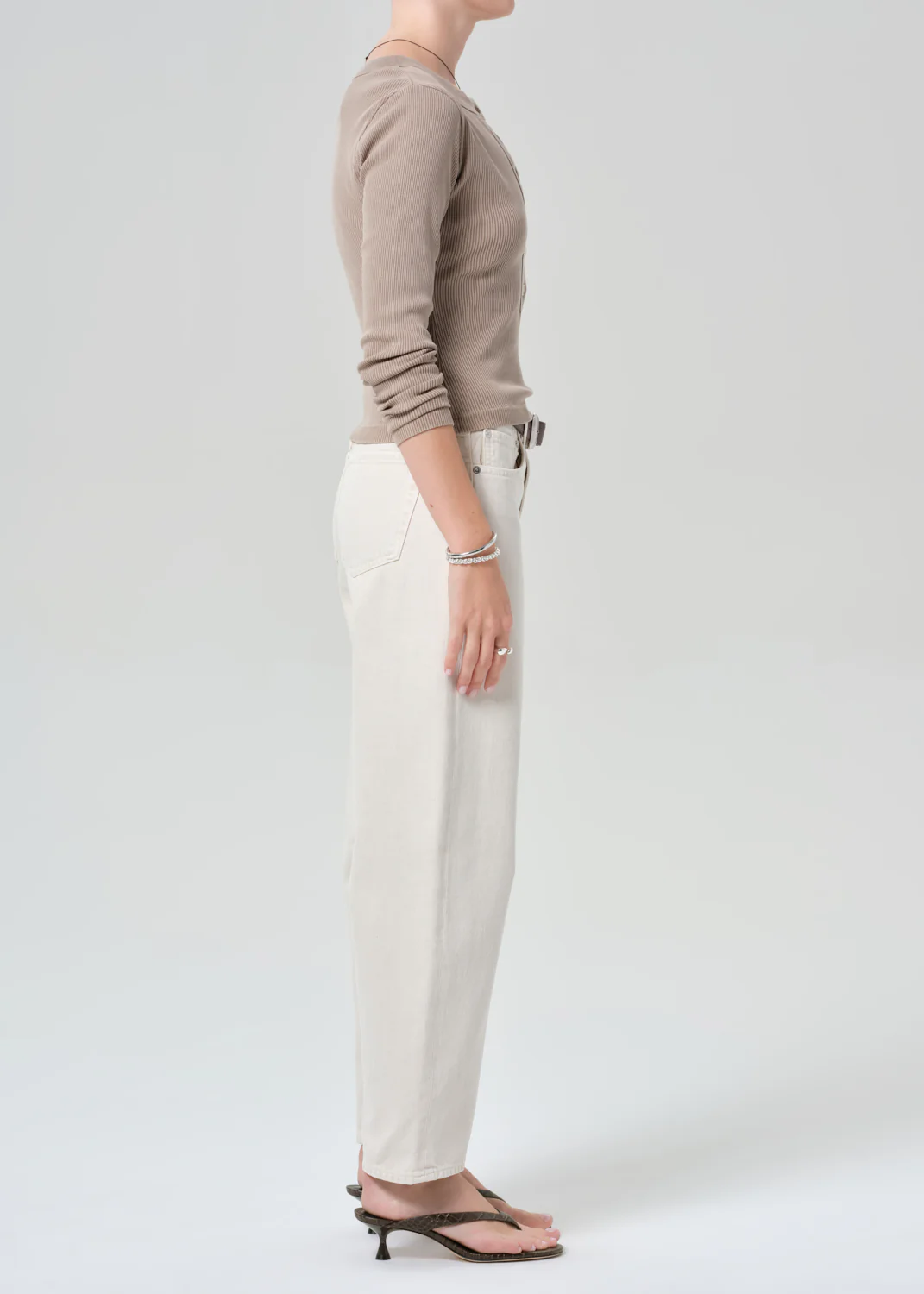 Miro Relaxed Jean in Almondette - Image 3