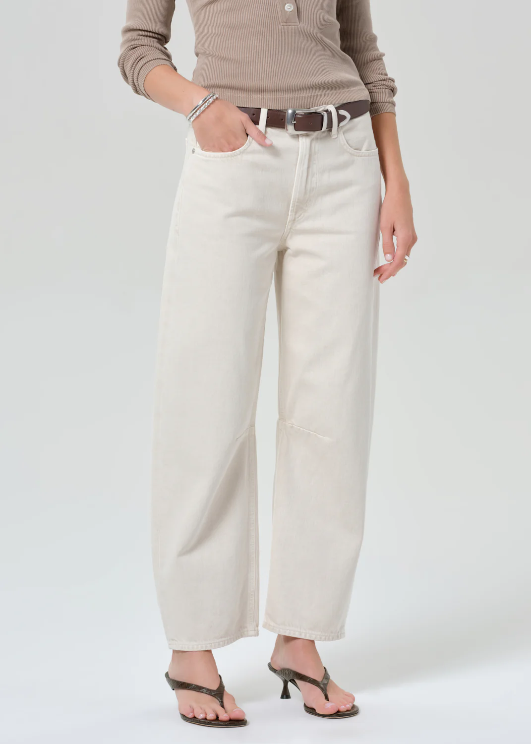 Miro Relaxed Jean in Almondette - Image 5