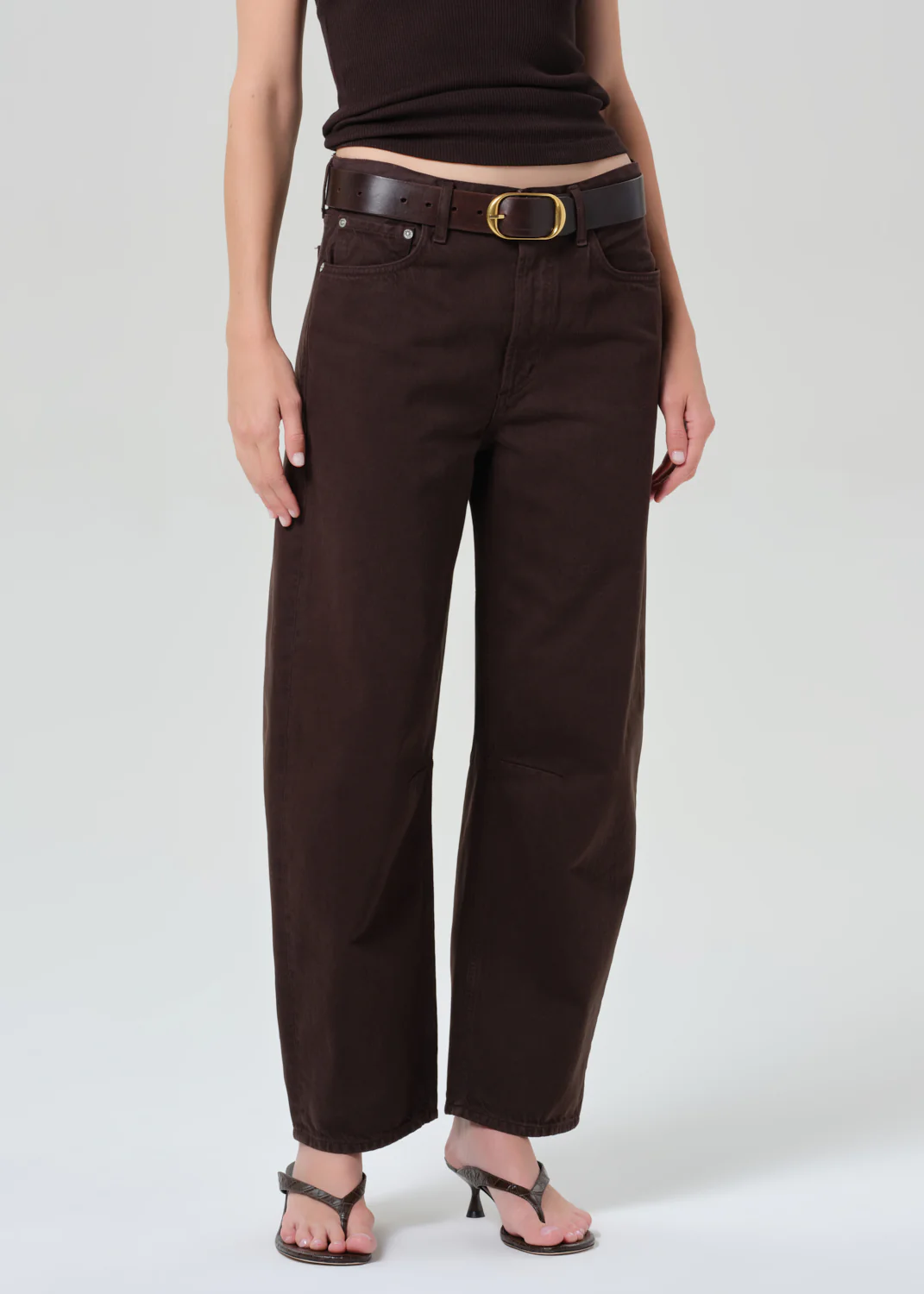 Miro Relaxed Jean in Carob - Image 4