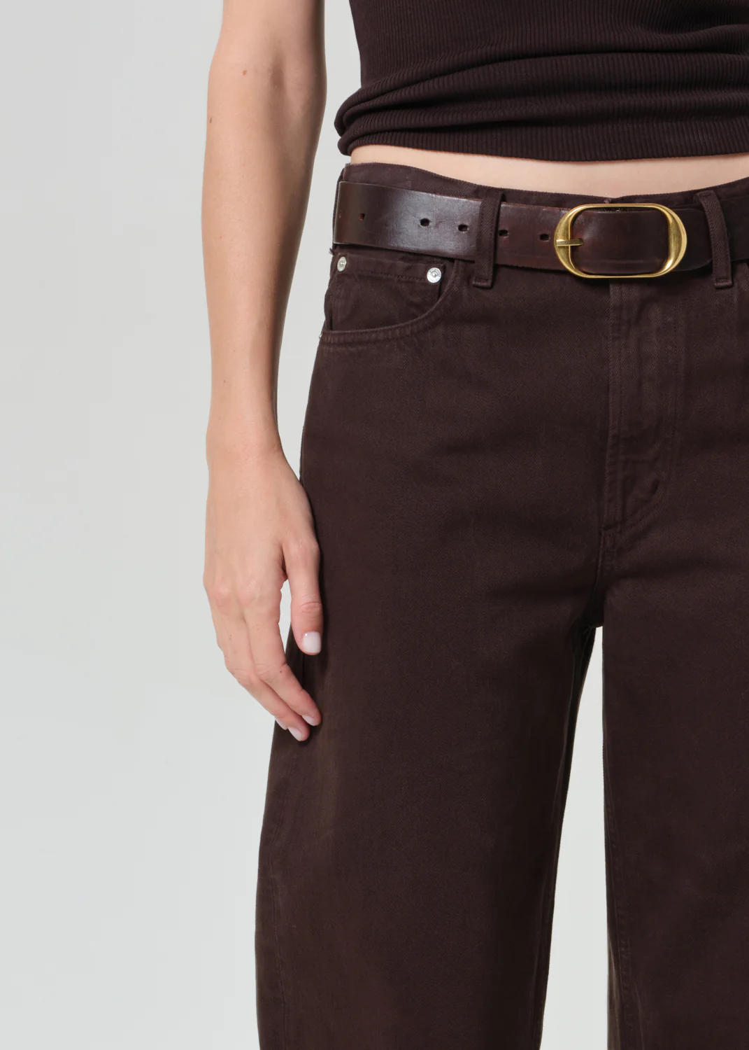 Miro Relaxed Jean in Carob - Image 5