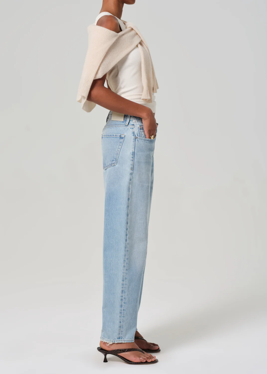 Petite Miro Relaxed Jean in Gemini - Image 3