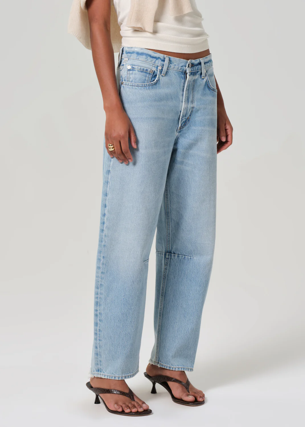 Petite Miro Relaxed Jean in Gemini - Image 4