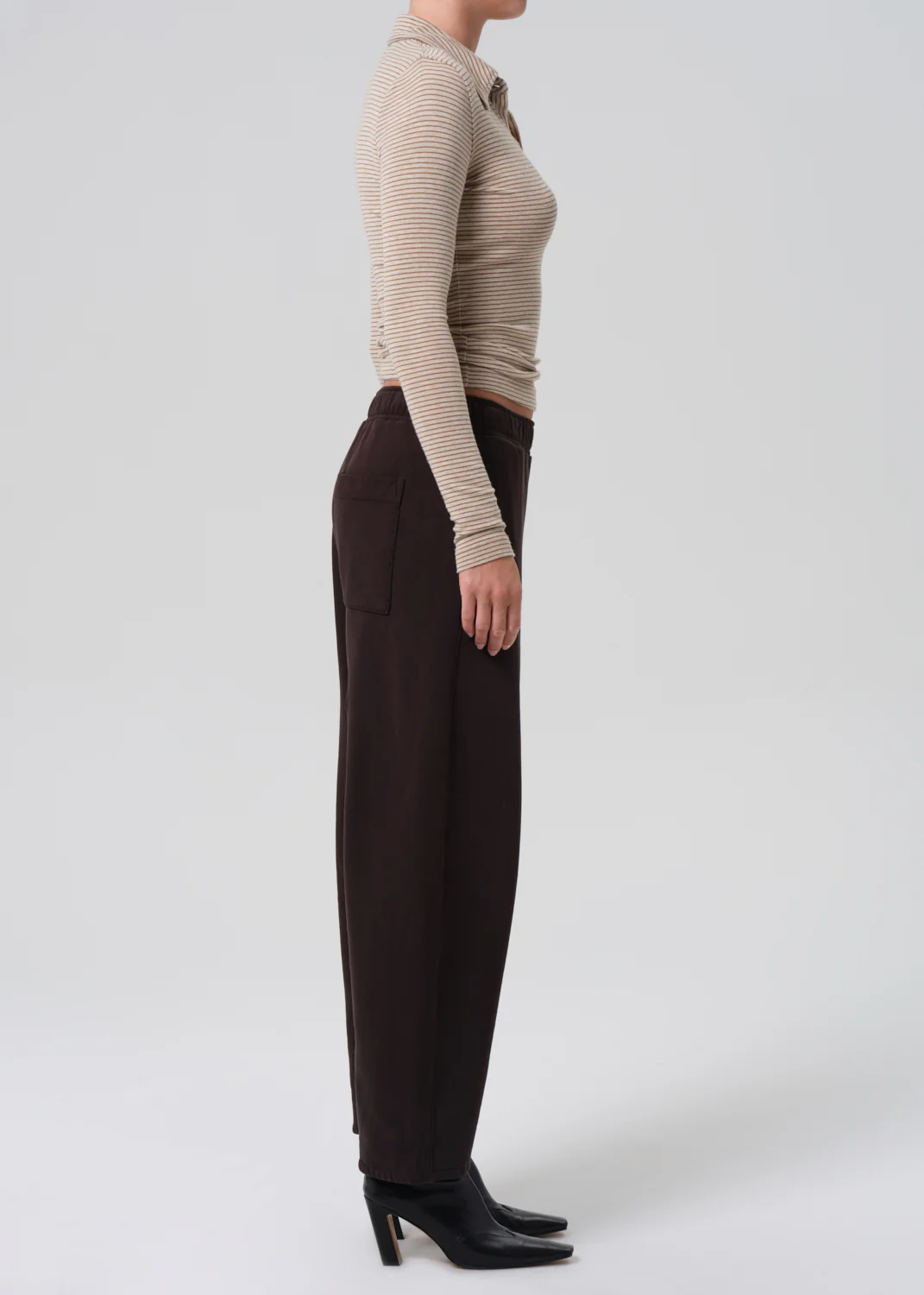 Miro Sweatpant in Chocolate - Image 3