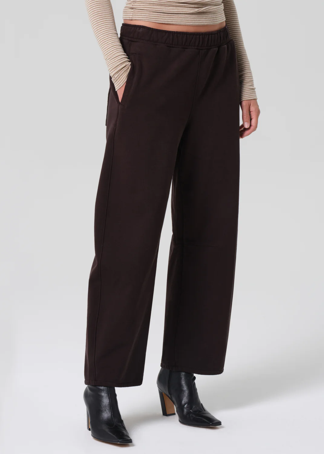 Miro Sweatpant in Chocolate - Image 4