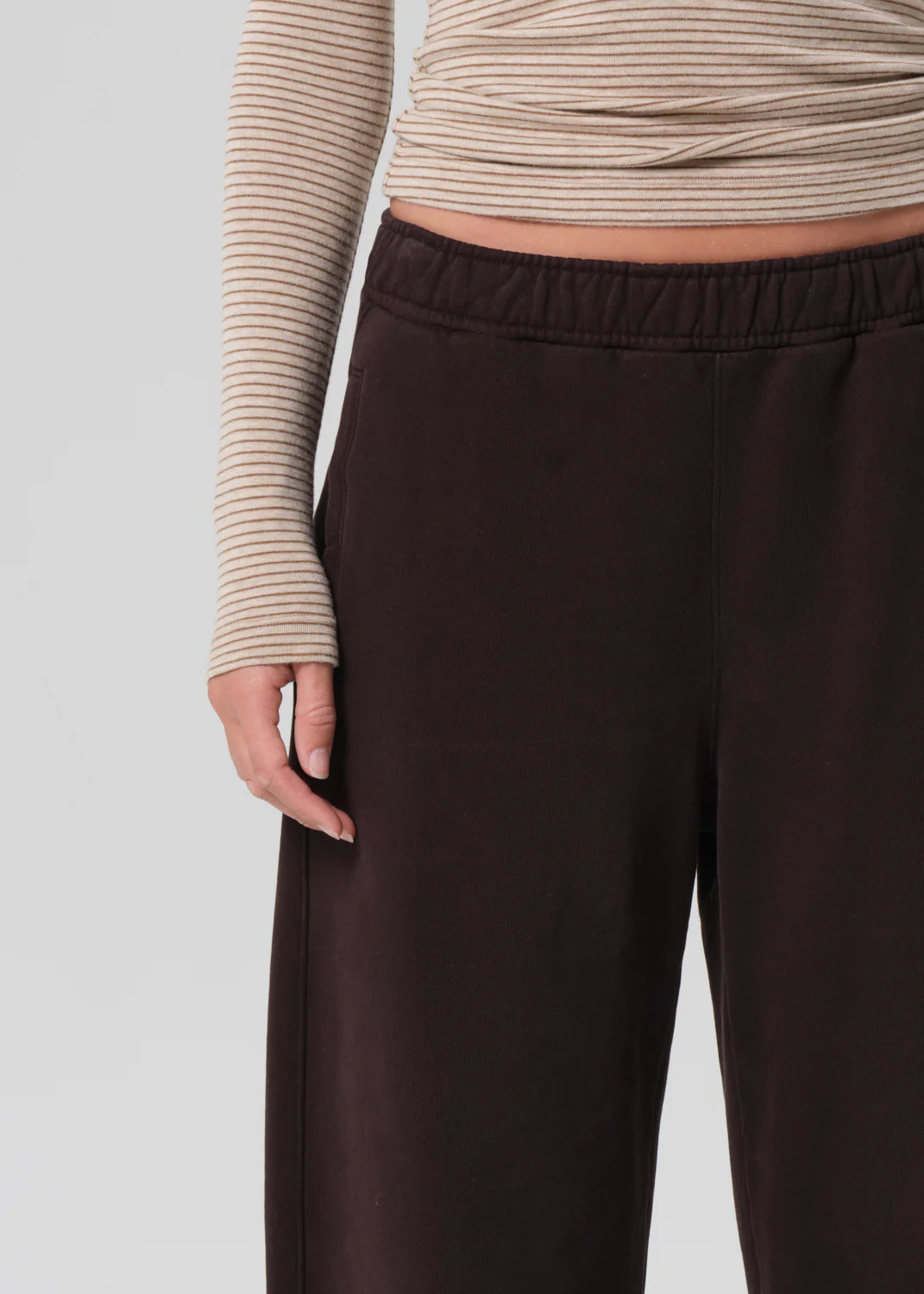 Miro Sweatpant in Chocolate - Image 5