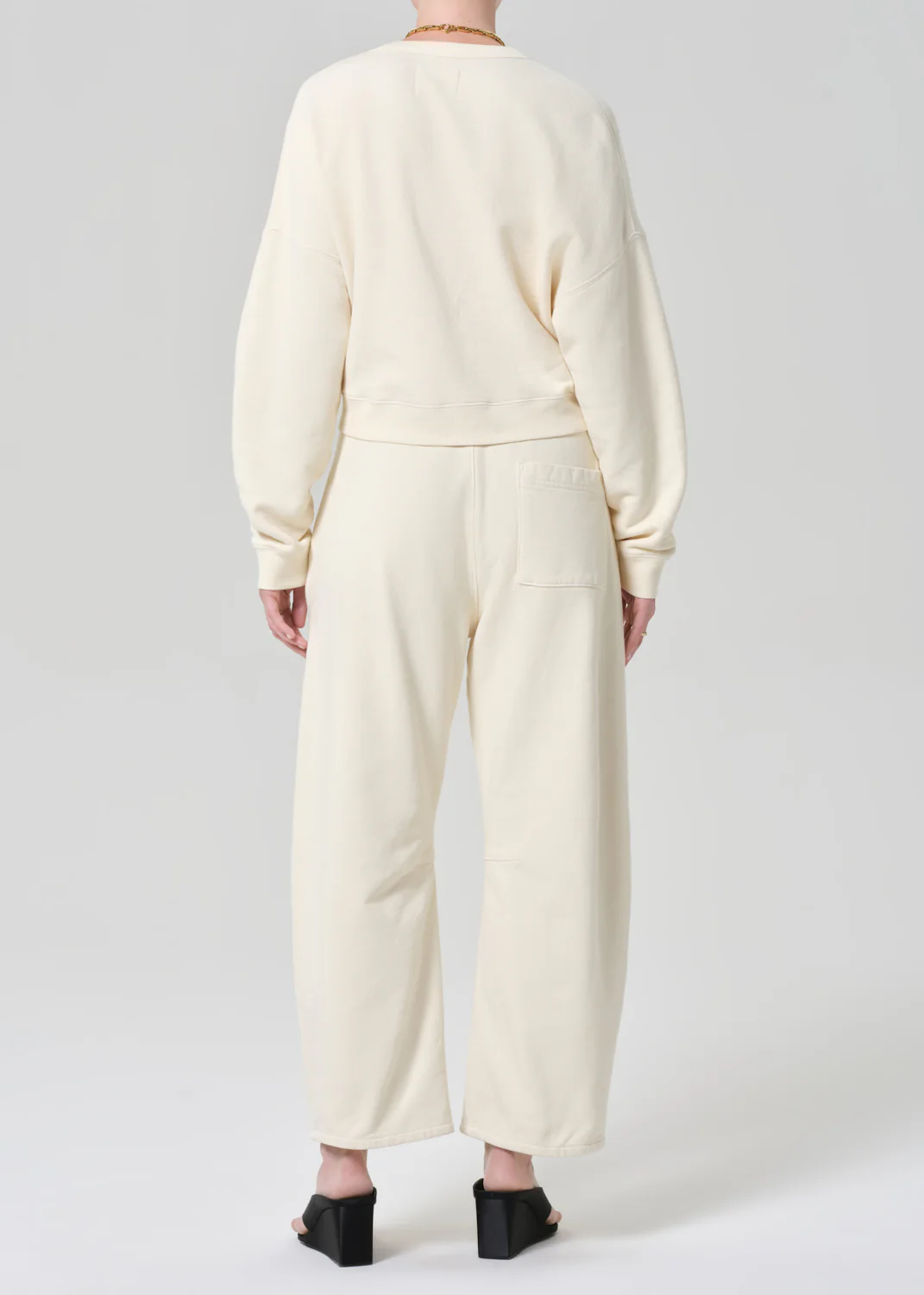Miro Sweatpant in Cream - Image 2