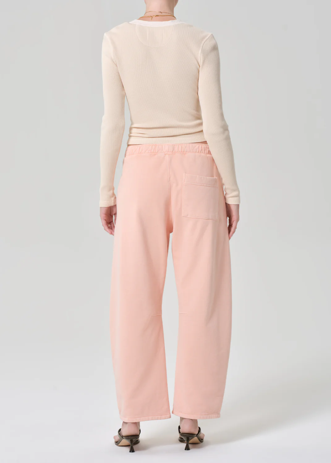 Miro Sweatpant in Melon Creme - Image 2