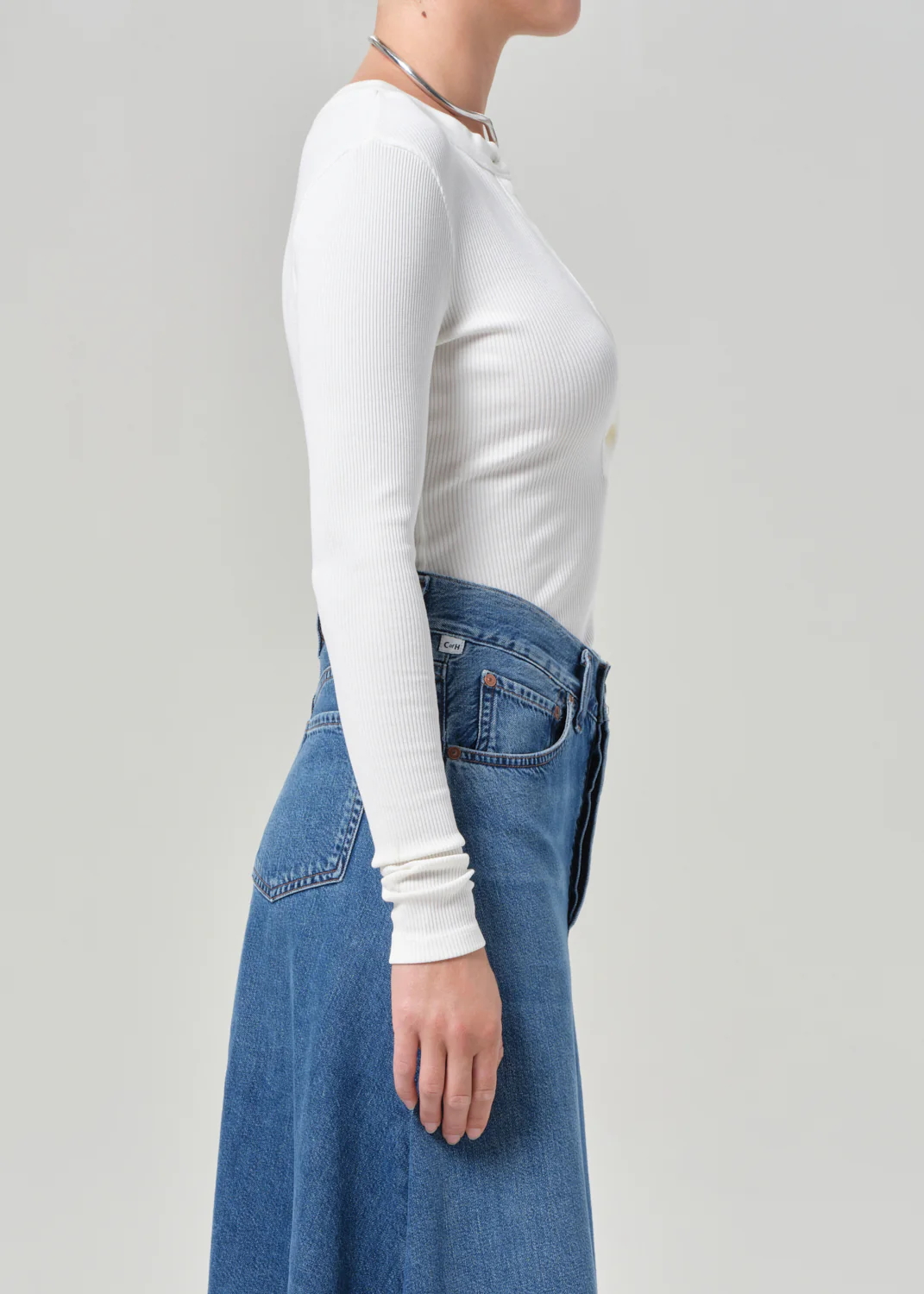 Varra Henley in Pashmina - Image 3