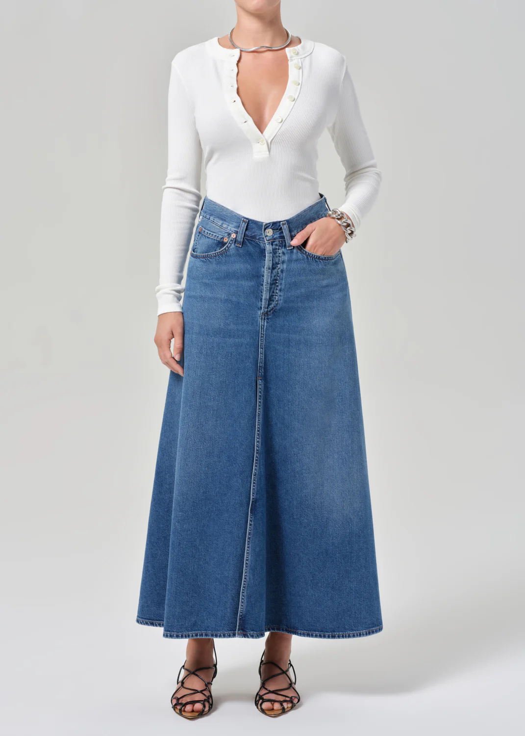 Varra Henley in Pashmina - Image 5