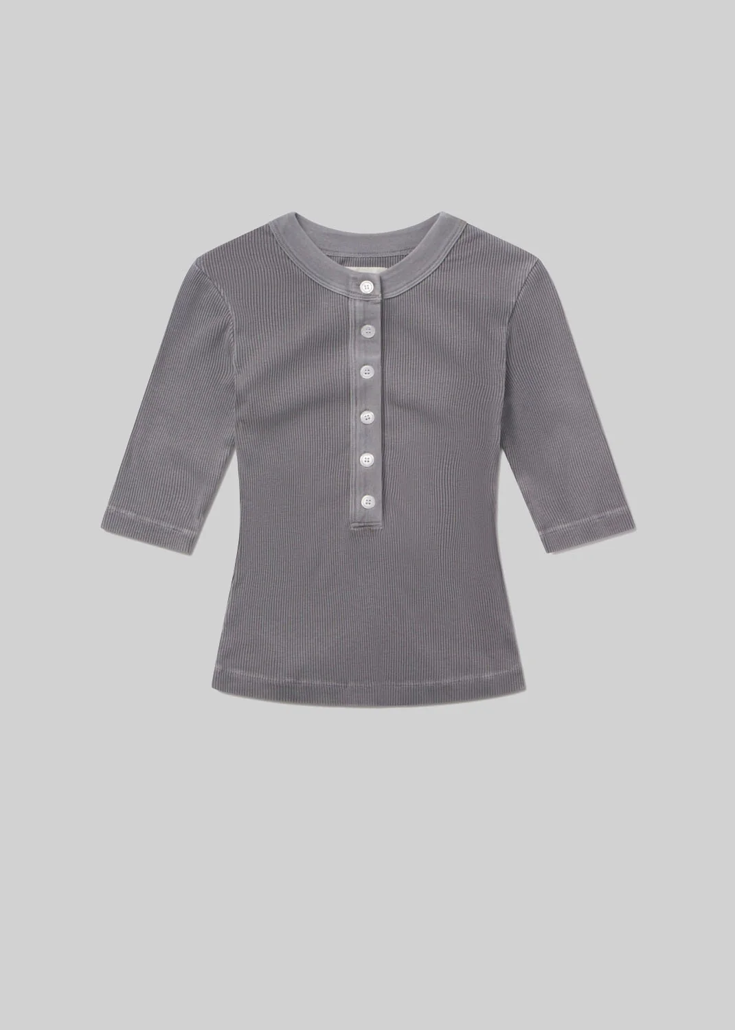 Nali Short Sleeve Henley in Balboa - Image 6