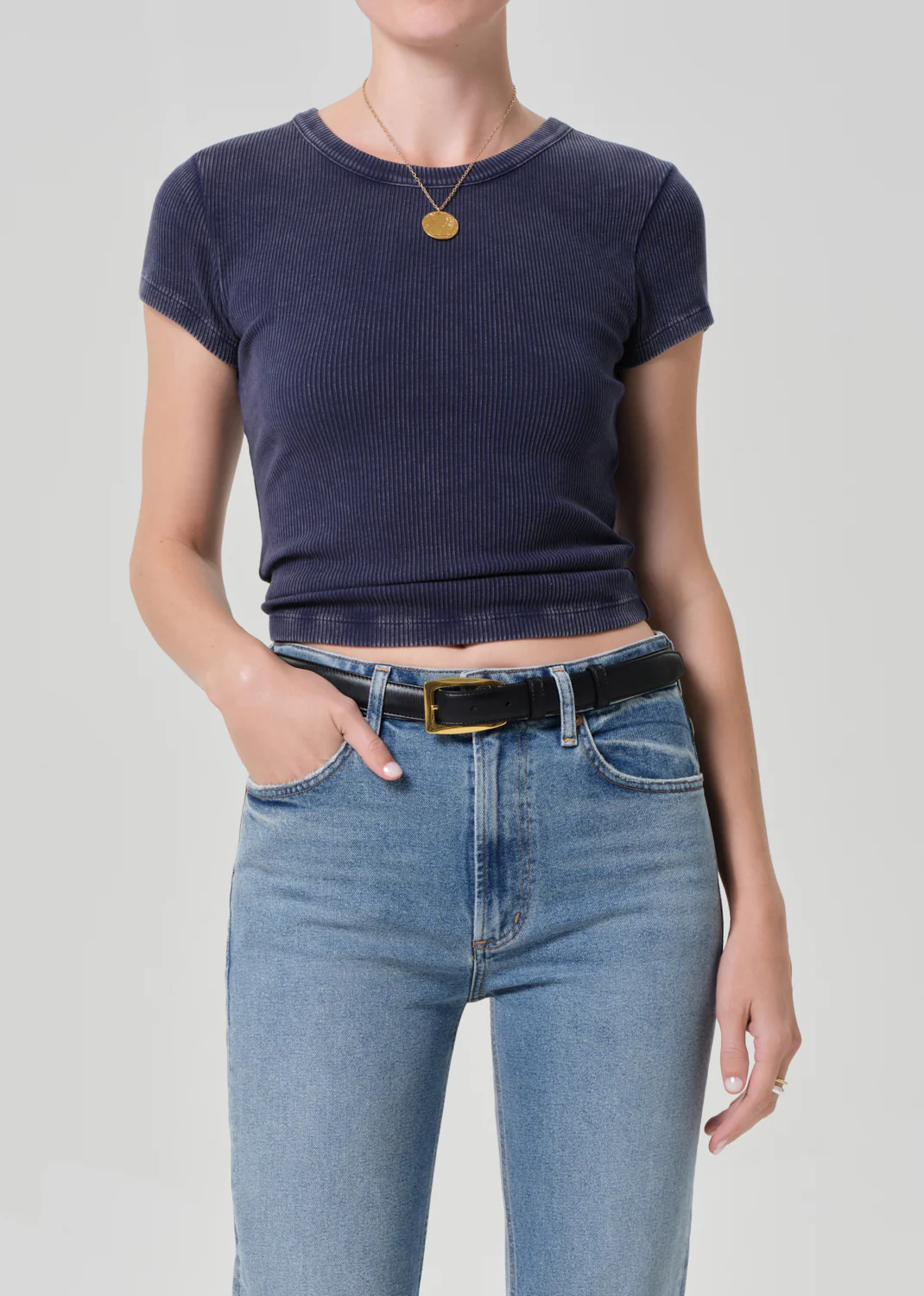 Nello Tee in Mineral Navy