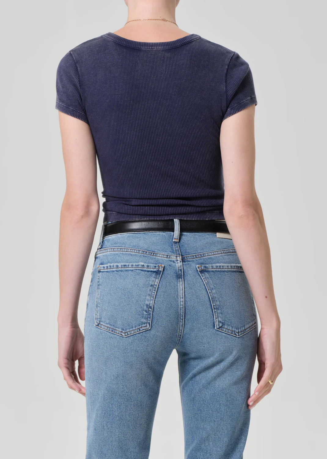 Nello Tee in Mineral Navy - Image 2