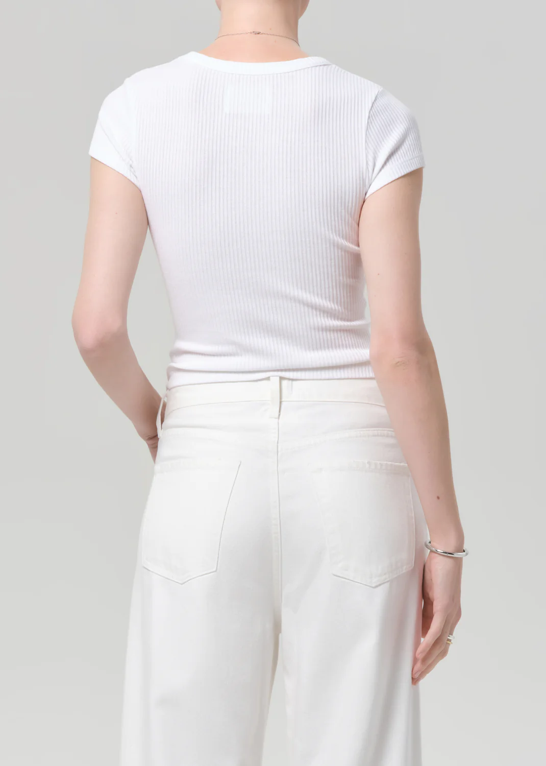 Nello Tee in White - Image 2