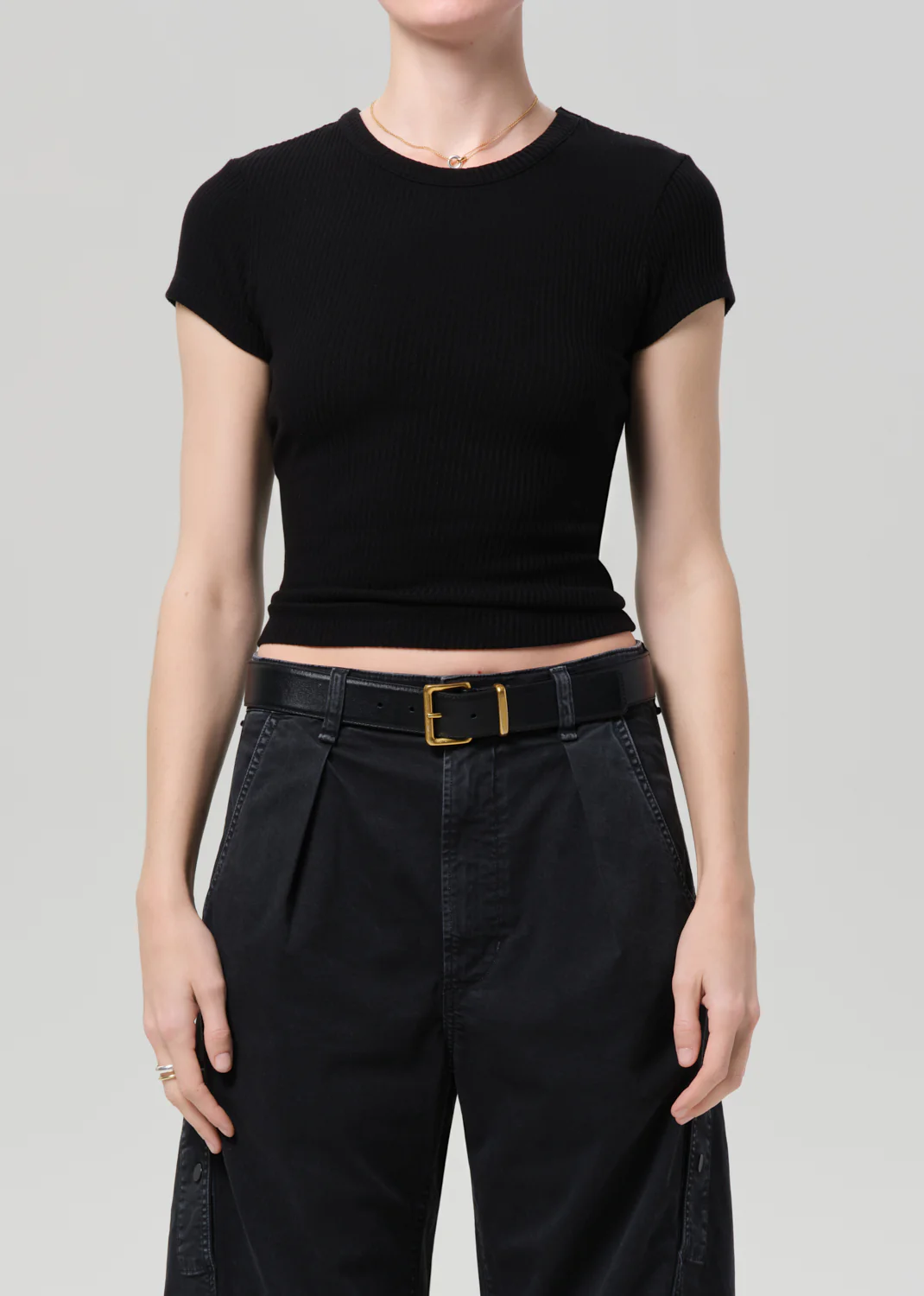Nello Tee in Black