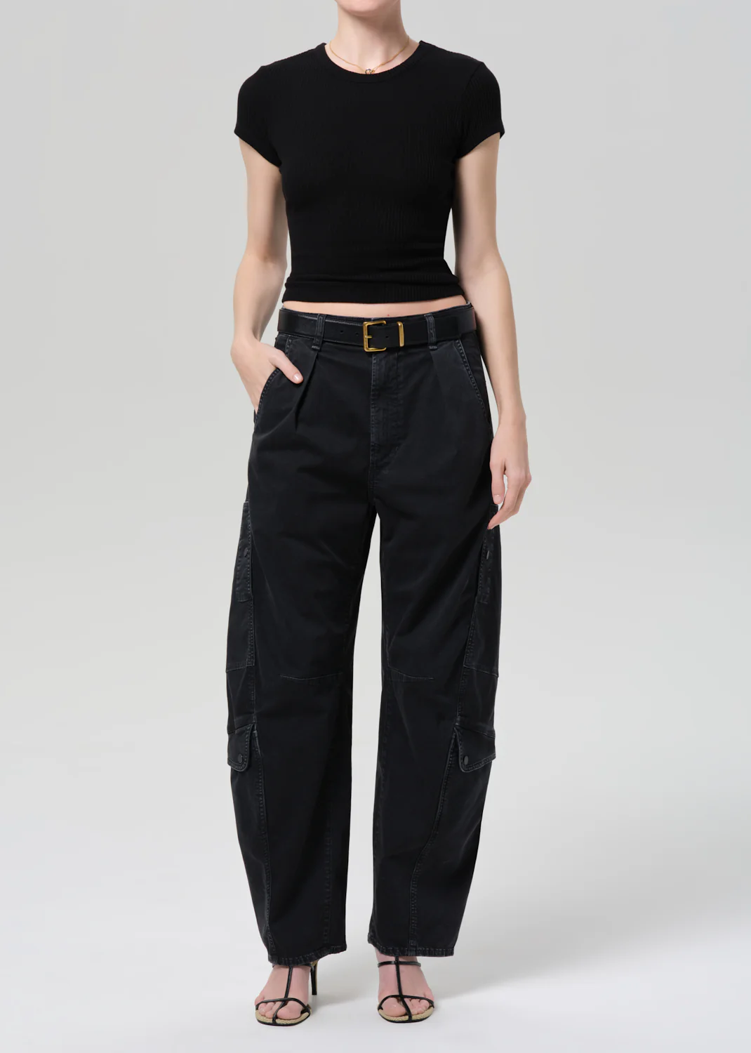 Nello Tee in Black - Image 5