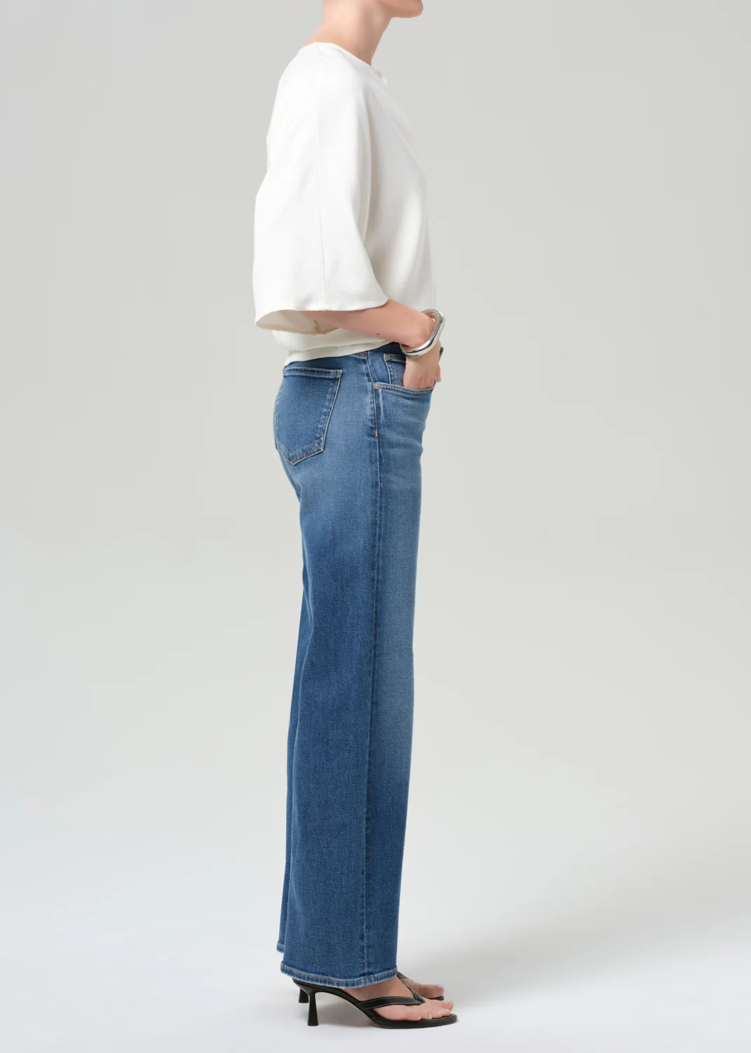 Nora Trouser Leg in Benson - Image 4