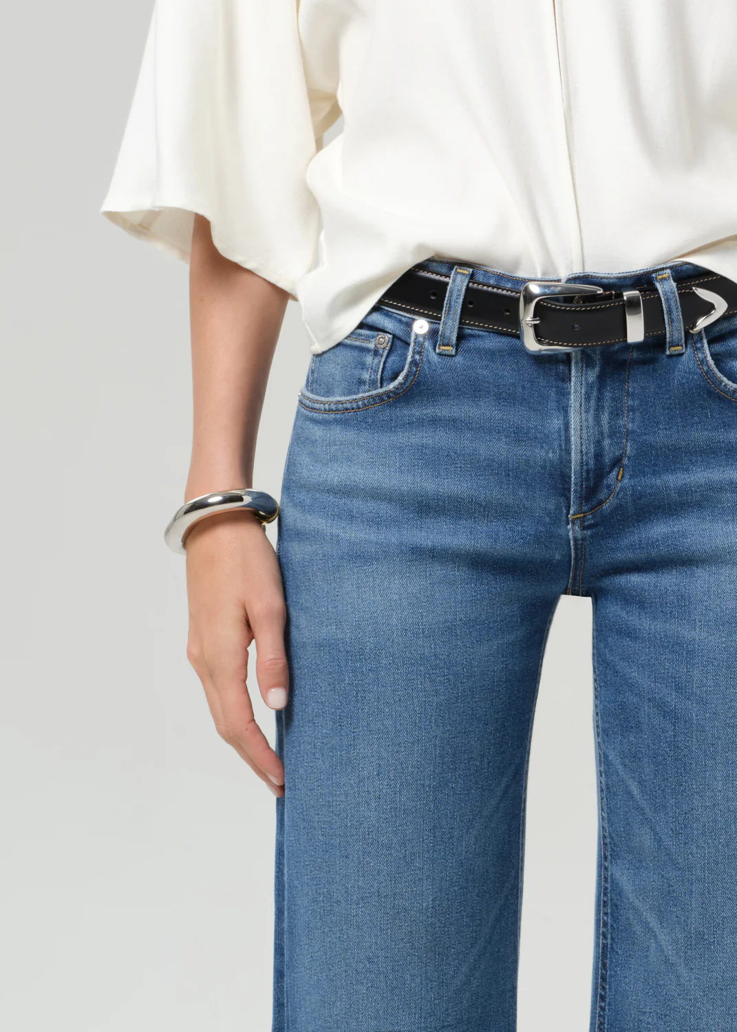 Nora Trouser Leg in Benson - Image 6