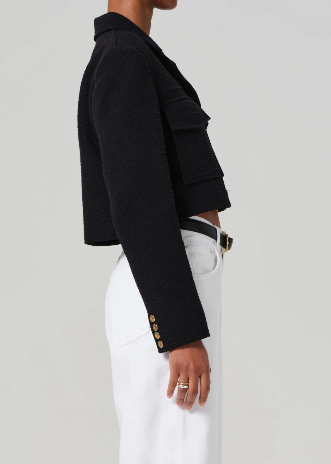 Padma Jacket in Black - Image 3