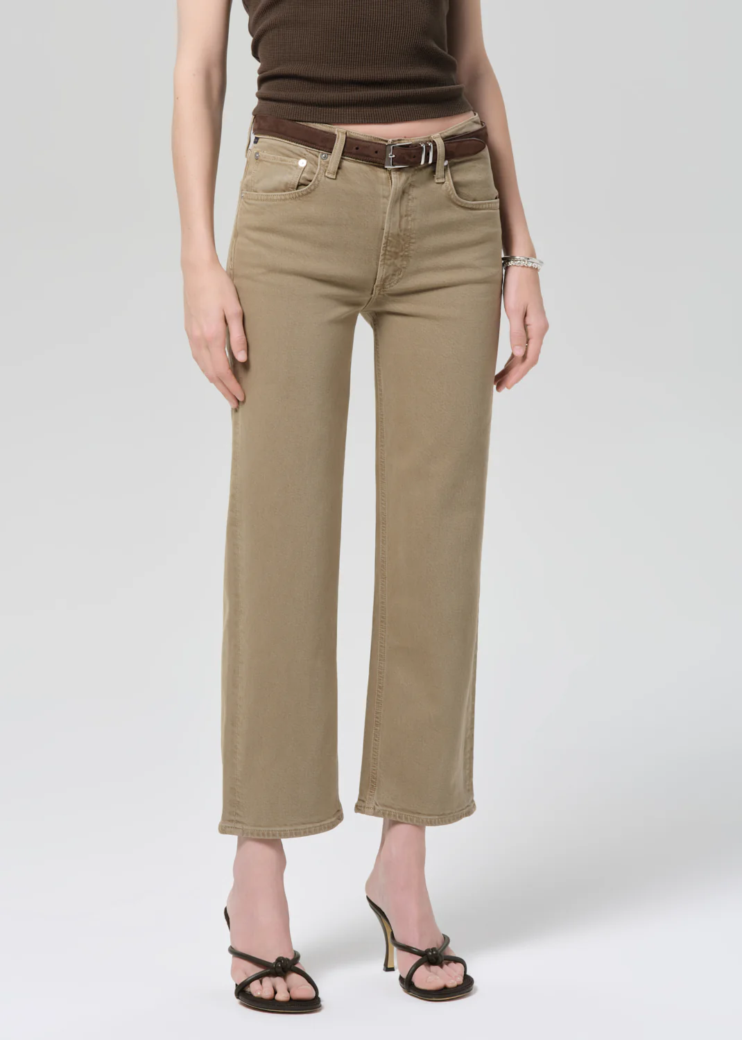 Palma Straight Clean Hem in Bezal - Image 4