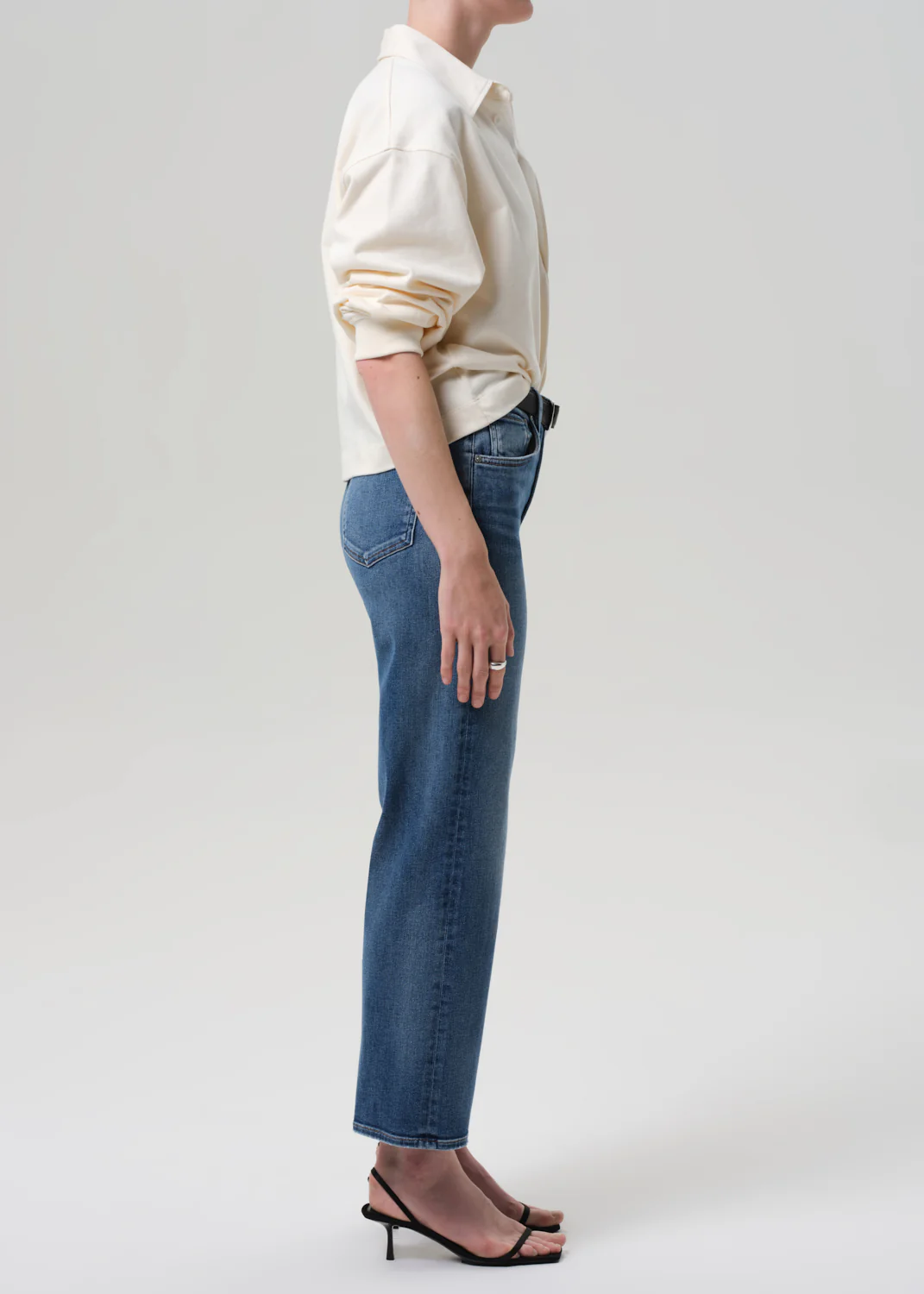 Palma Straight Clean Hem in Cooper - Image 3