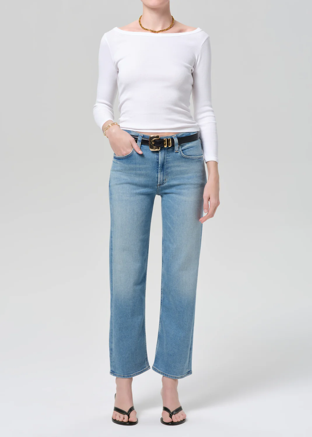 Palma Straight Clean Hem in Luella
