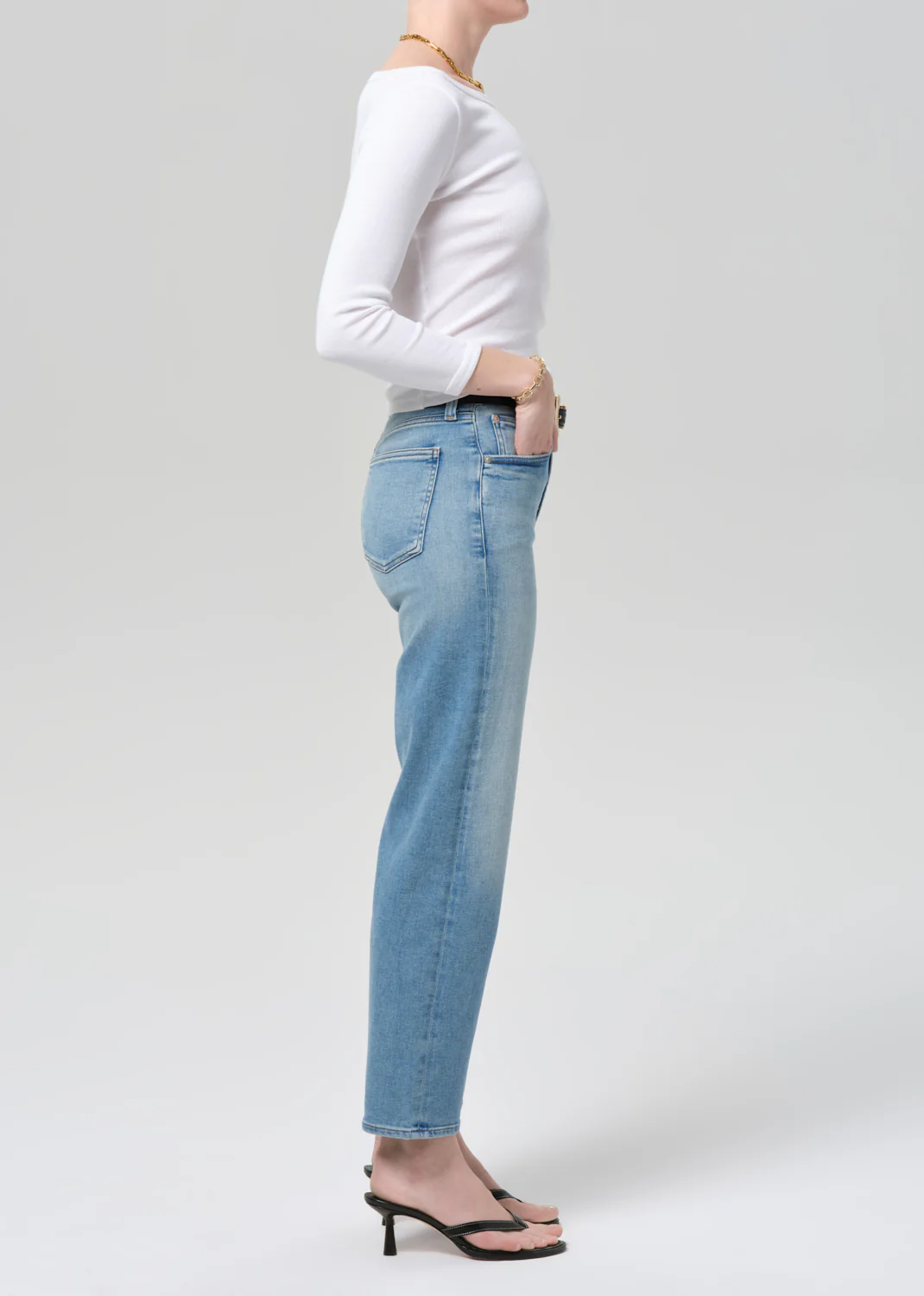 Palma Straight Clean Hem in Luella - Image 3