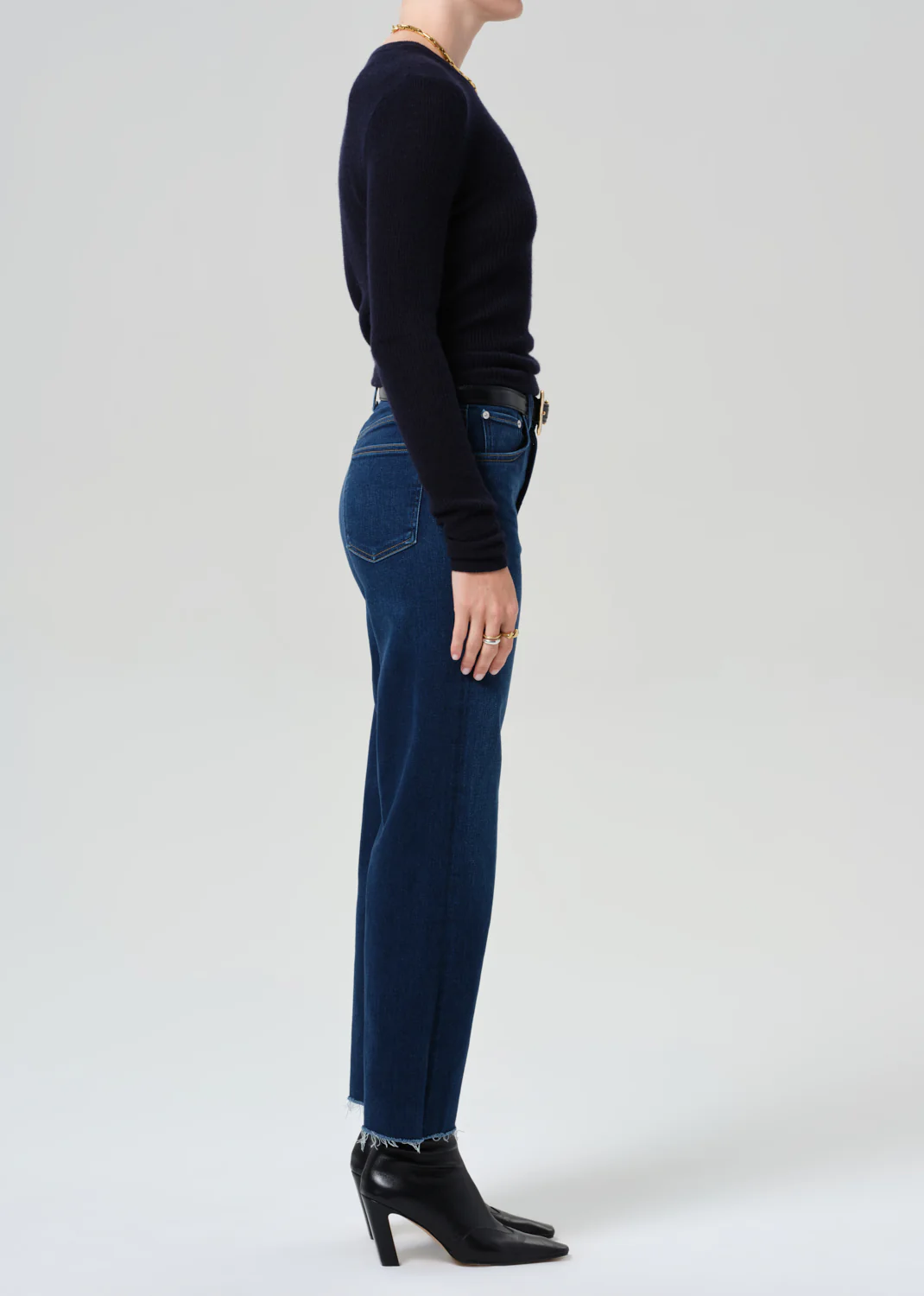 Palma Straight Raw Hem in Dakota - Image 3