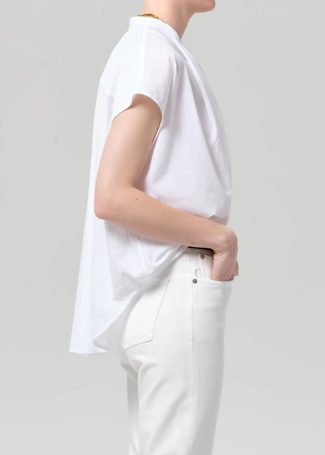 Penelope Blouse in White - Image 3