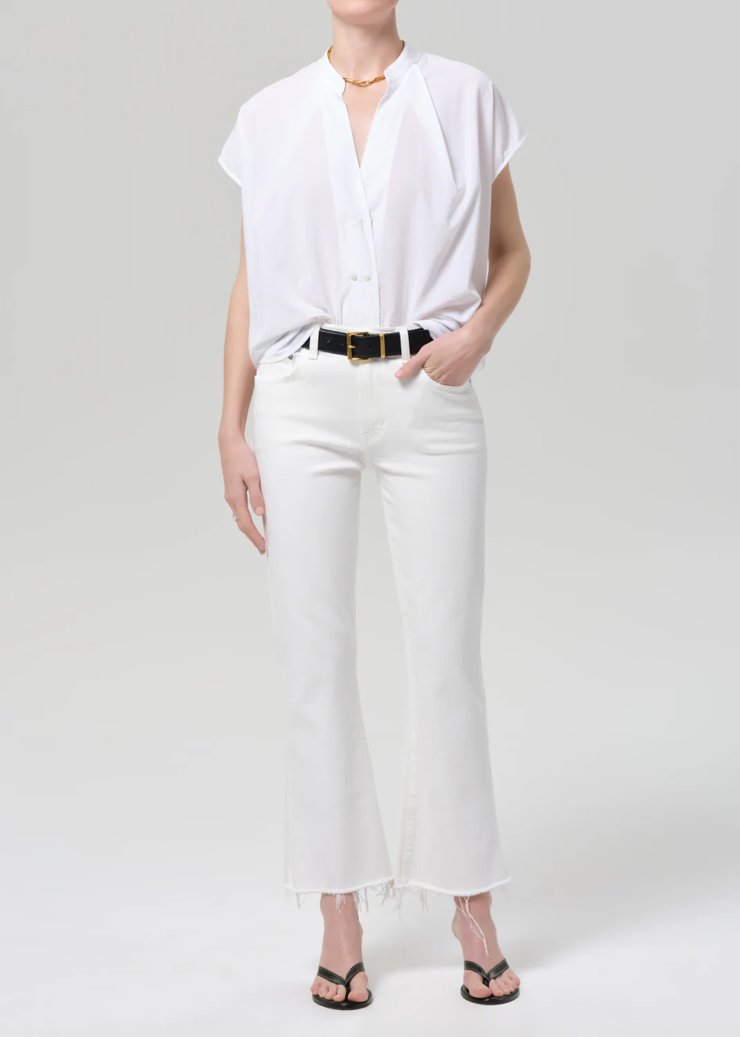 Penelope Blouse in White - Image 5