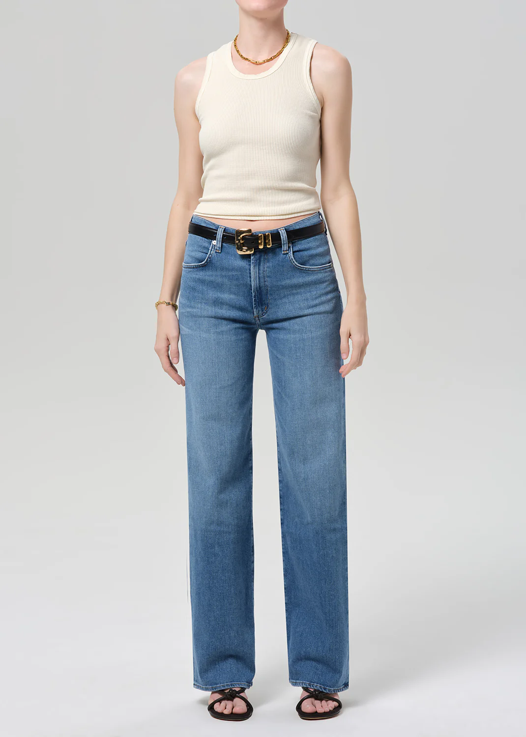 Petite Annina Straight Leg in Stella