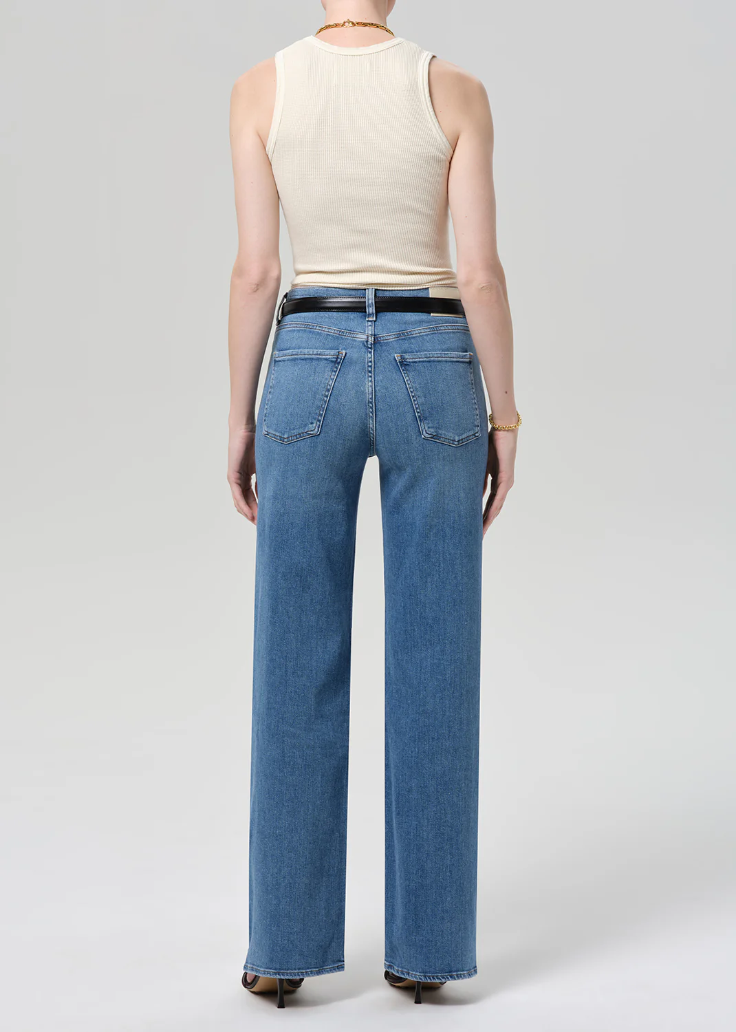 Petite Annina Straight Leg in Stella - Image 2
