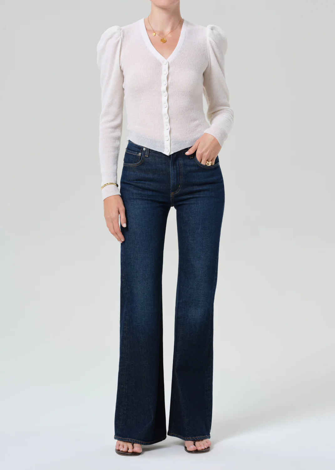 Petite Kimberly 70's Flare in Madison