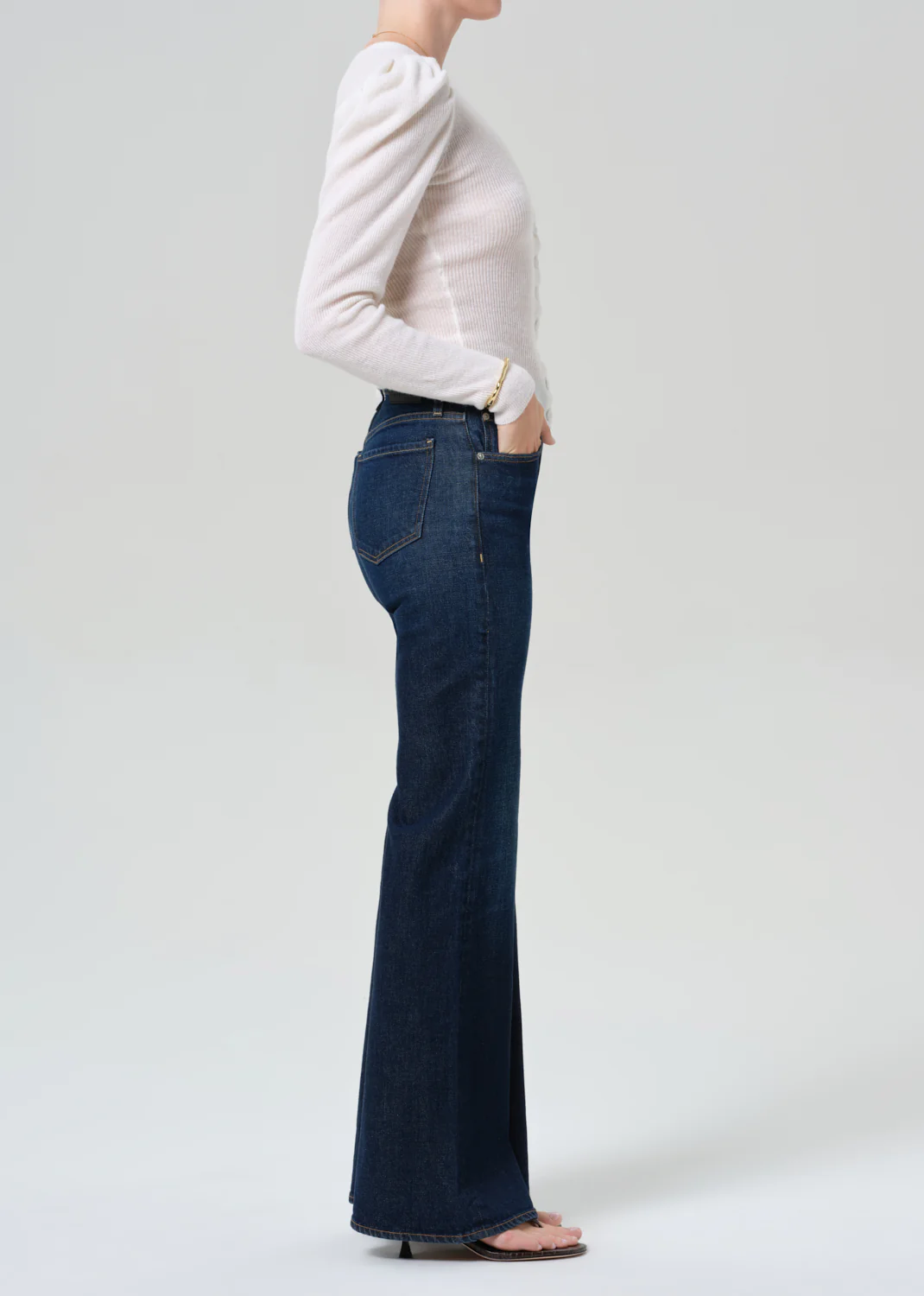 Petite Kimberly 70's Flare in Madison - Image 3