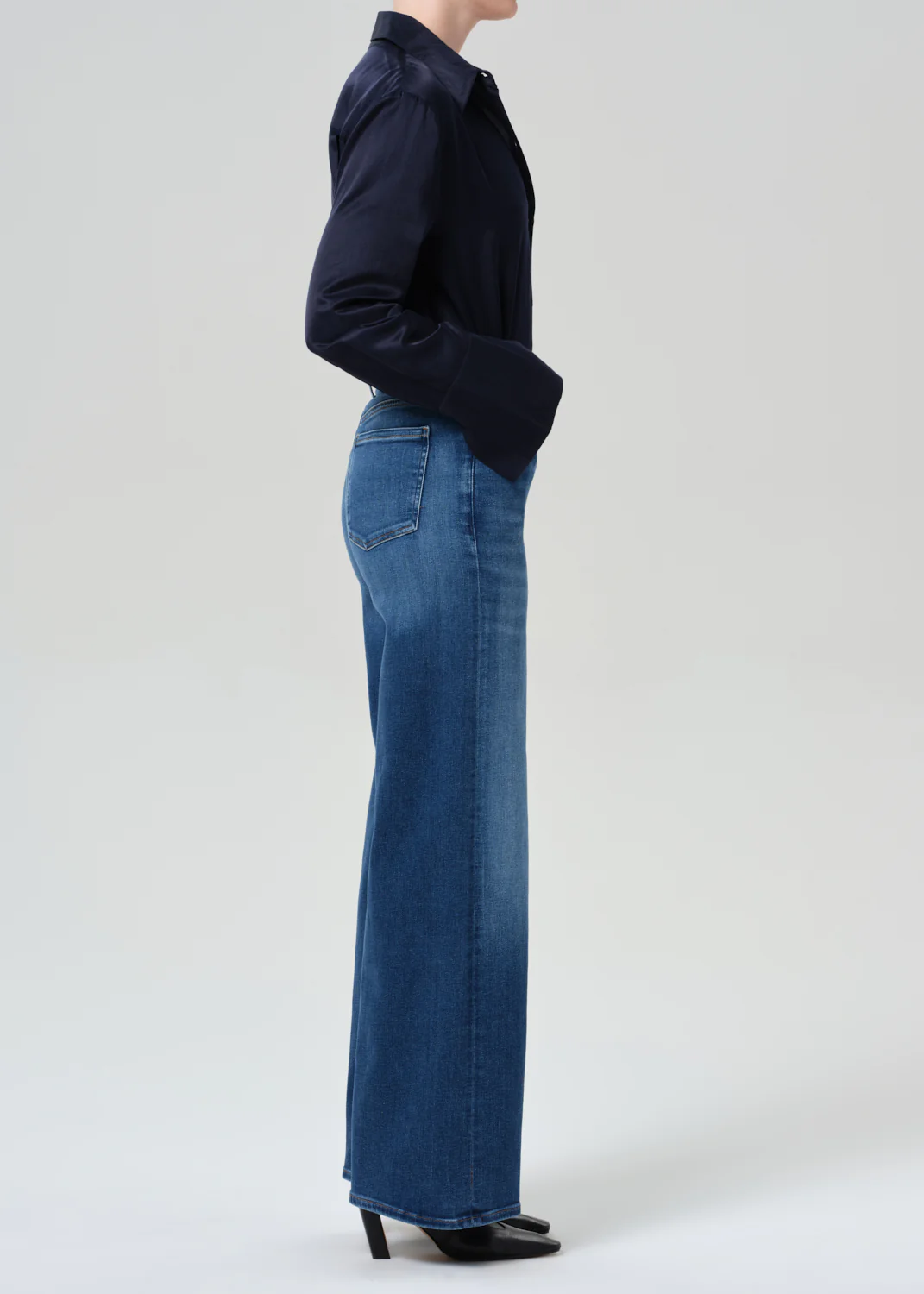 Lyra Long Wide Leg in Ambry - Image 3