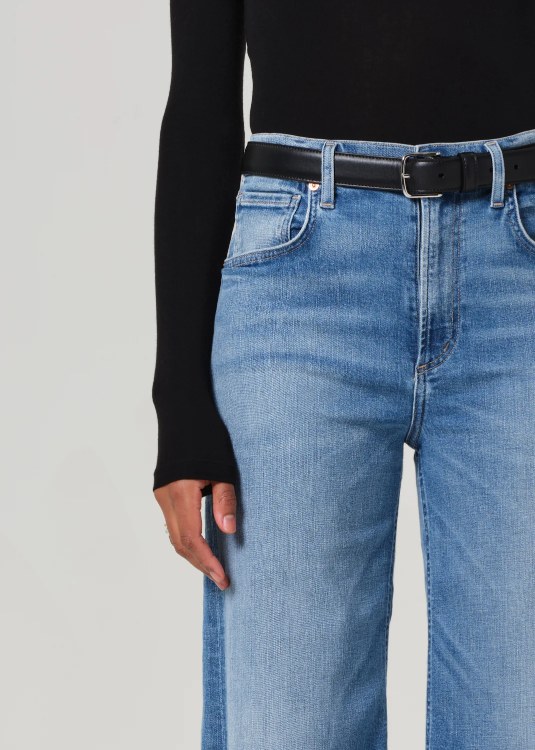 Petite Lyra Wide Leg Crop in Bhodi - Image 5
