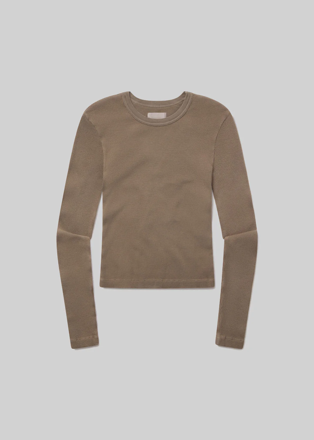 Pilar Waffle Crewneck in Bezal - Image 6