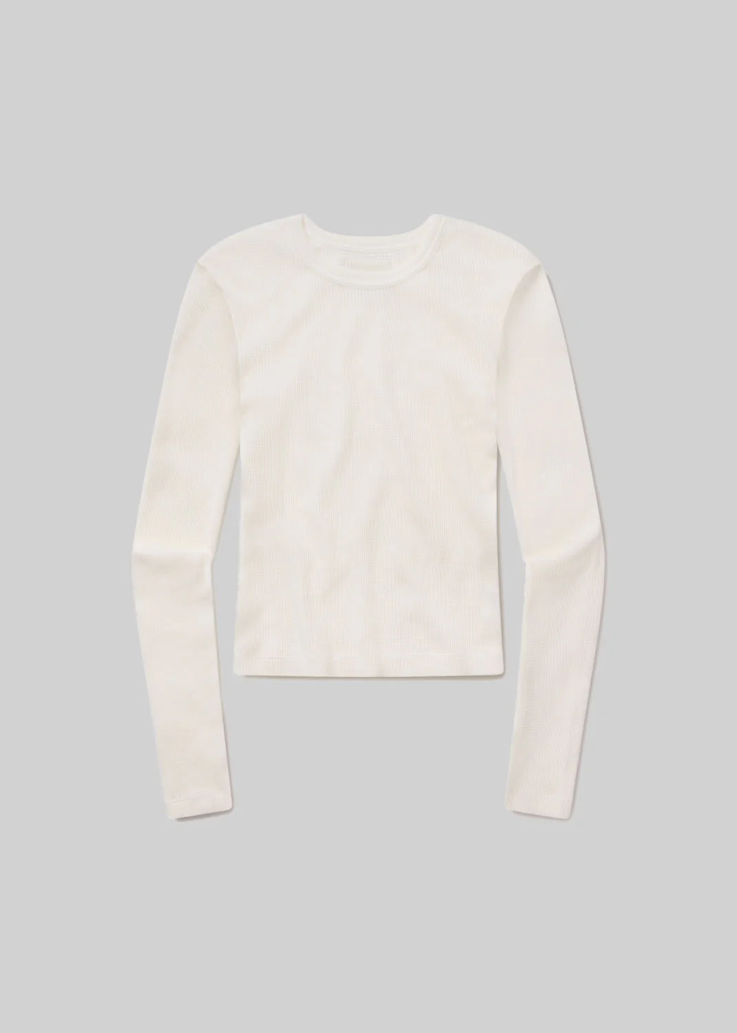 Pilar Waffle Crewneck in Pashmina - Image 6