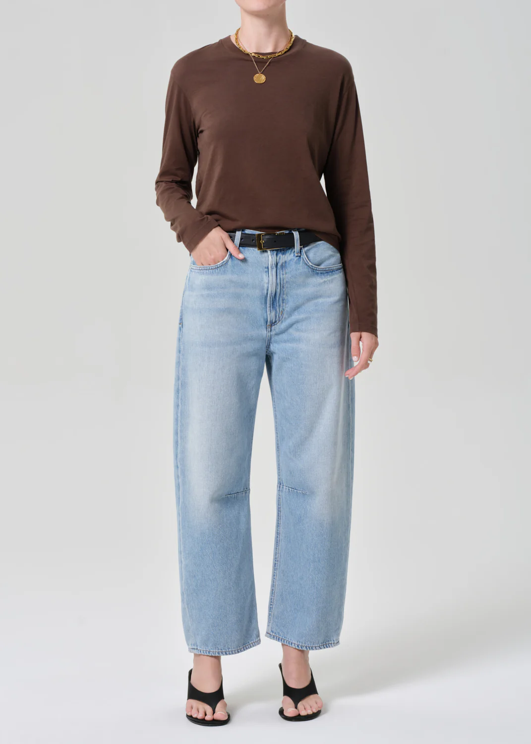 Sabine Long Sleeve in Umber - Image 5
