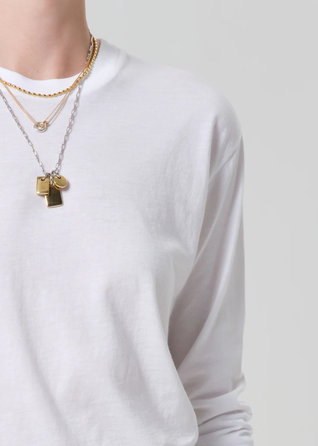 Sabine Long Sleeve in White - Image 4