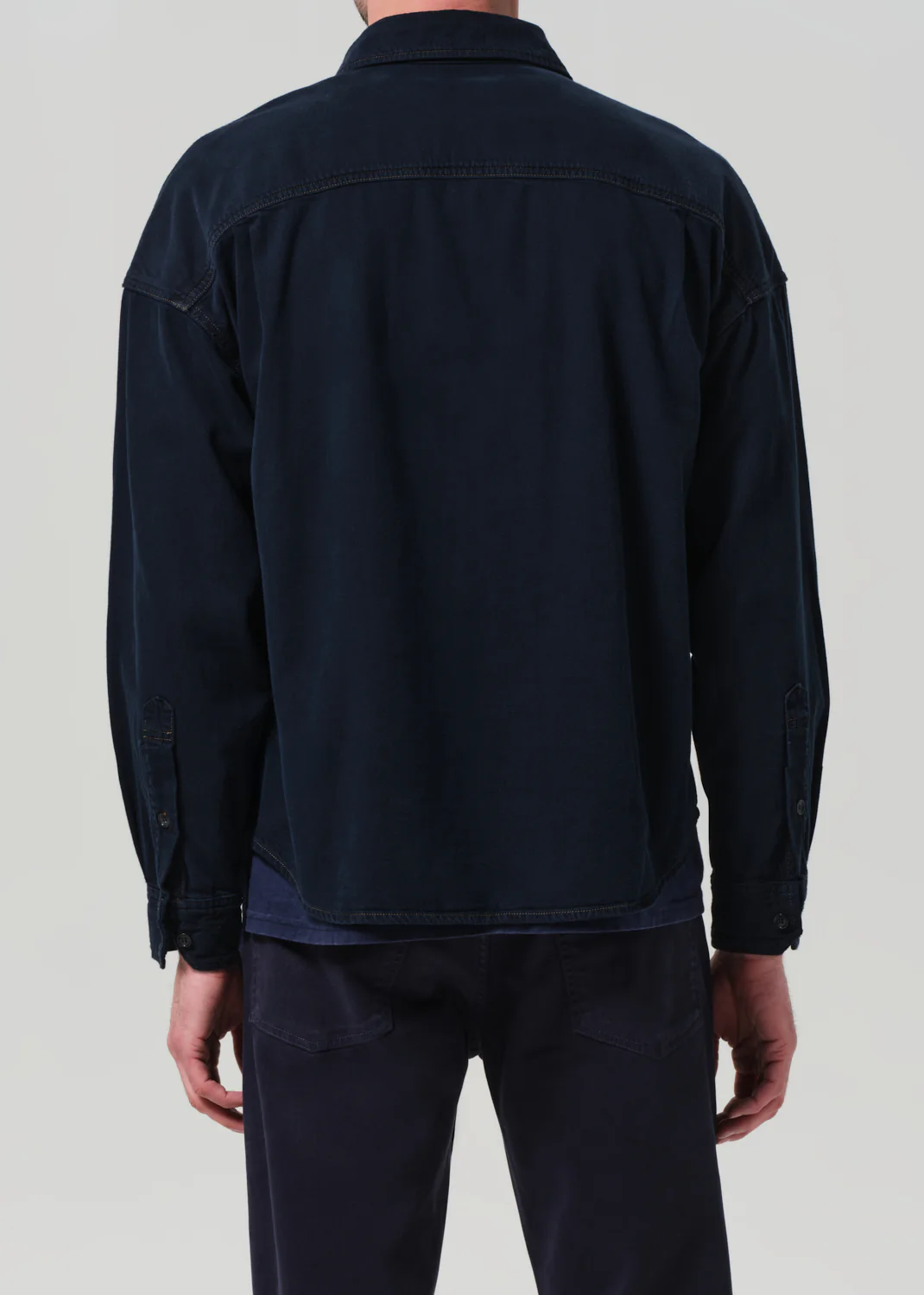 Shigoto Shirt in Dark Indigo - Image 3