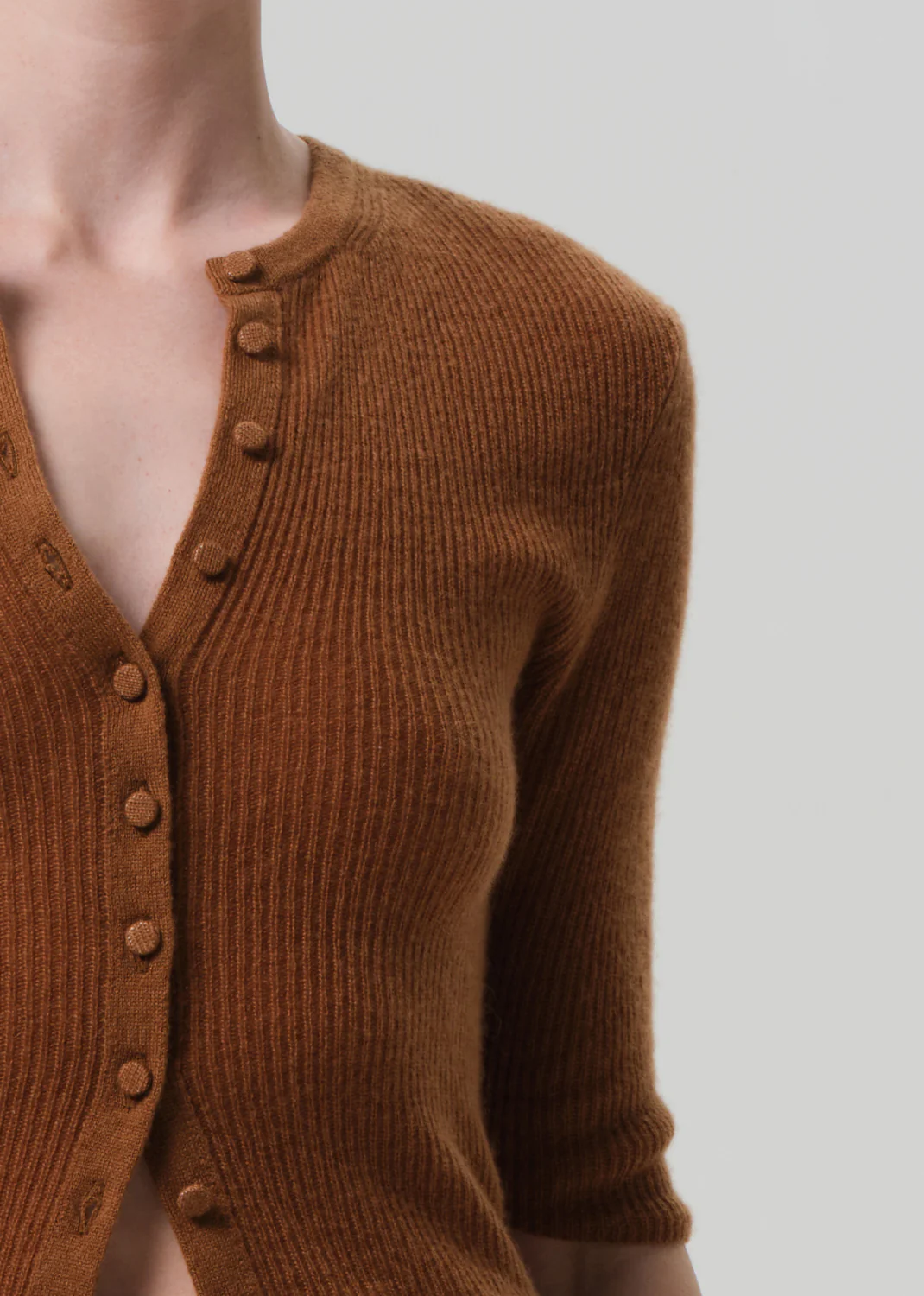 Tabitha Cardigan in Honey - Image 4