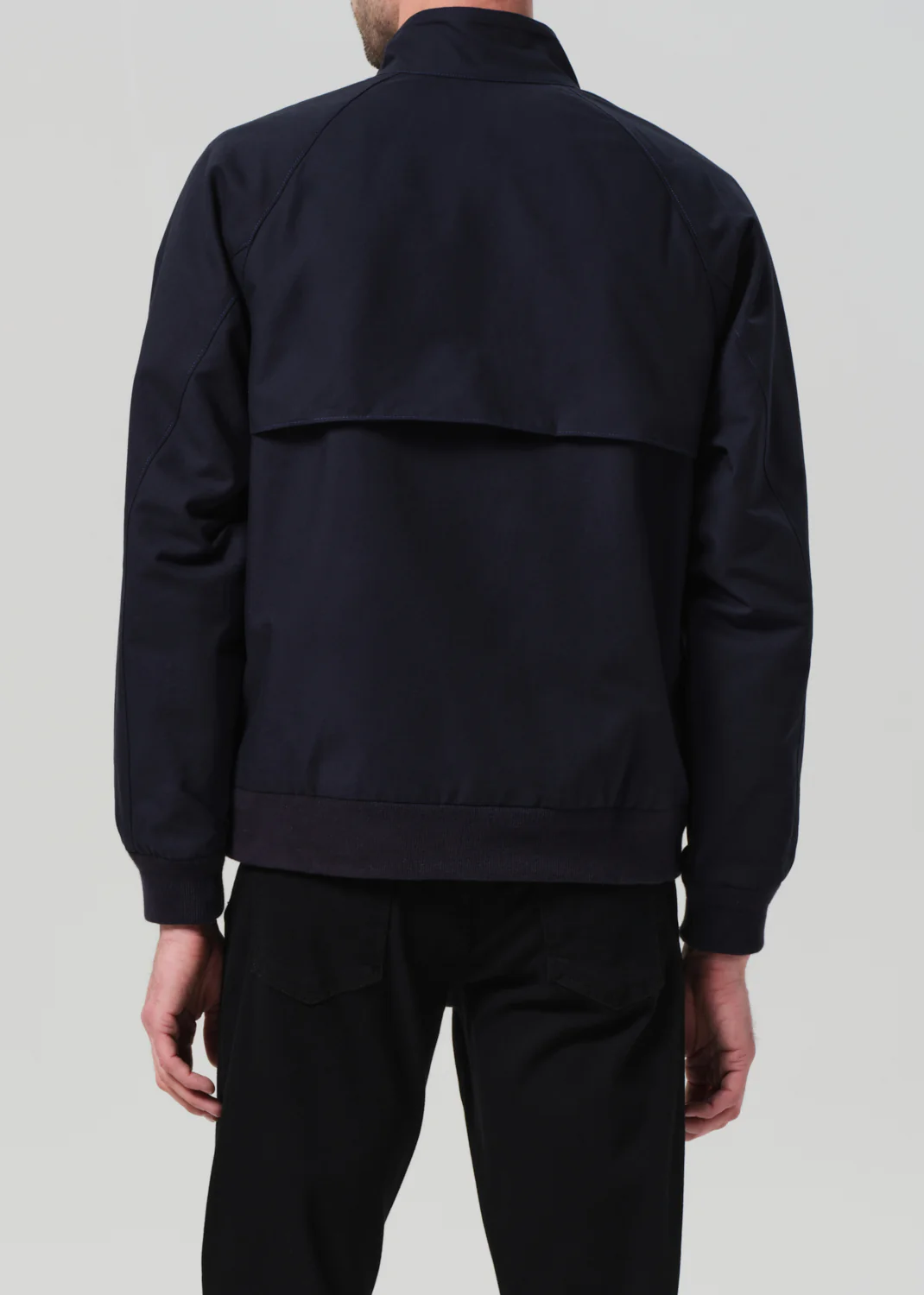 Rower Jacket in True Navy - Image 4