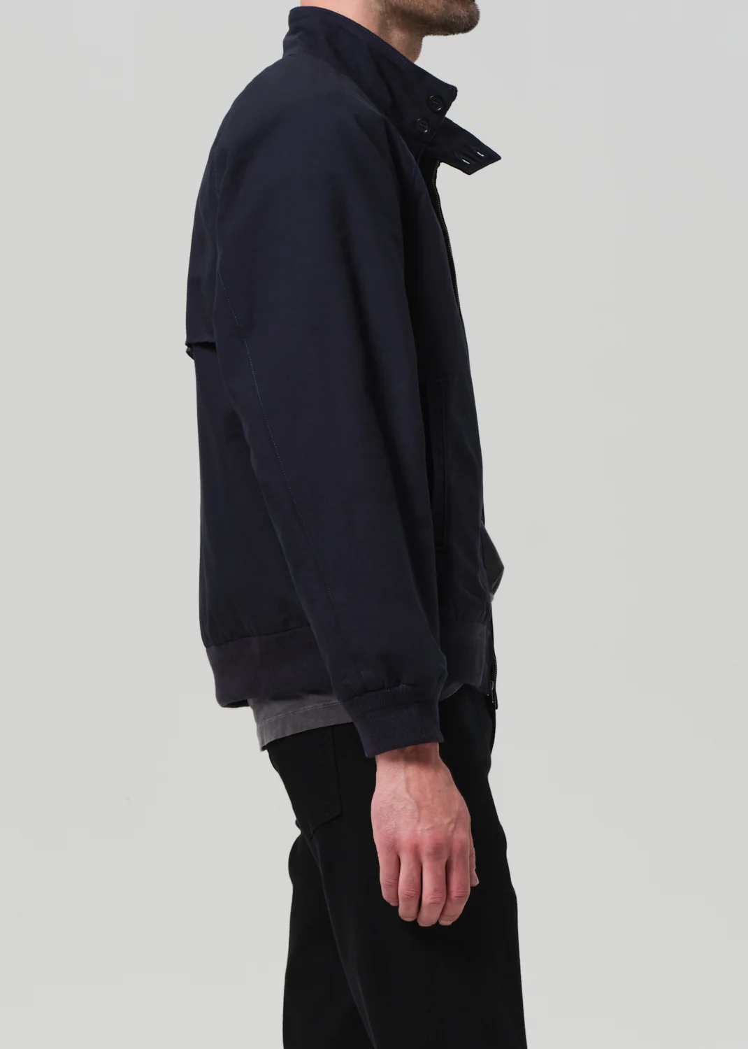 Rower Jacket in True Navy - Image 5