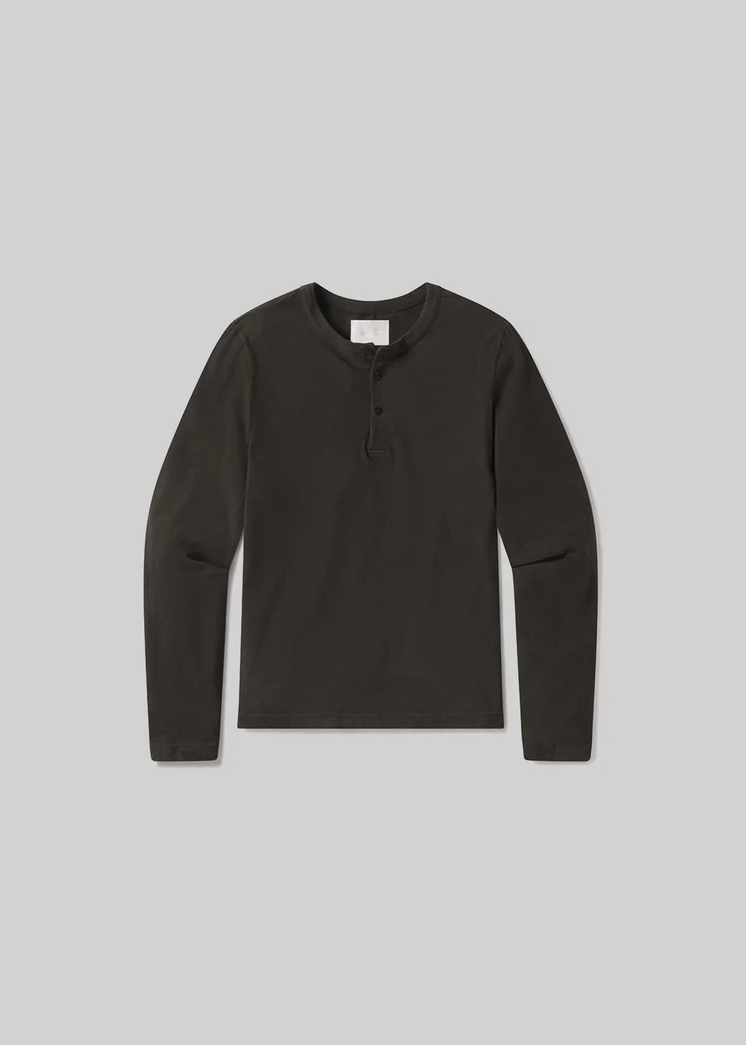 Three Button Henley in Forest
