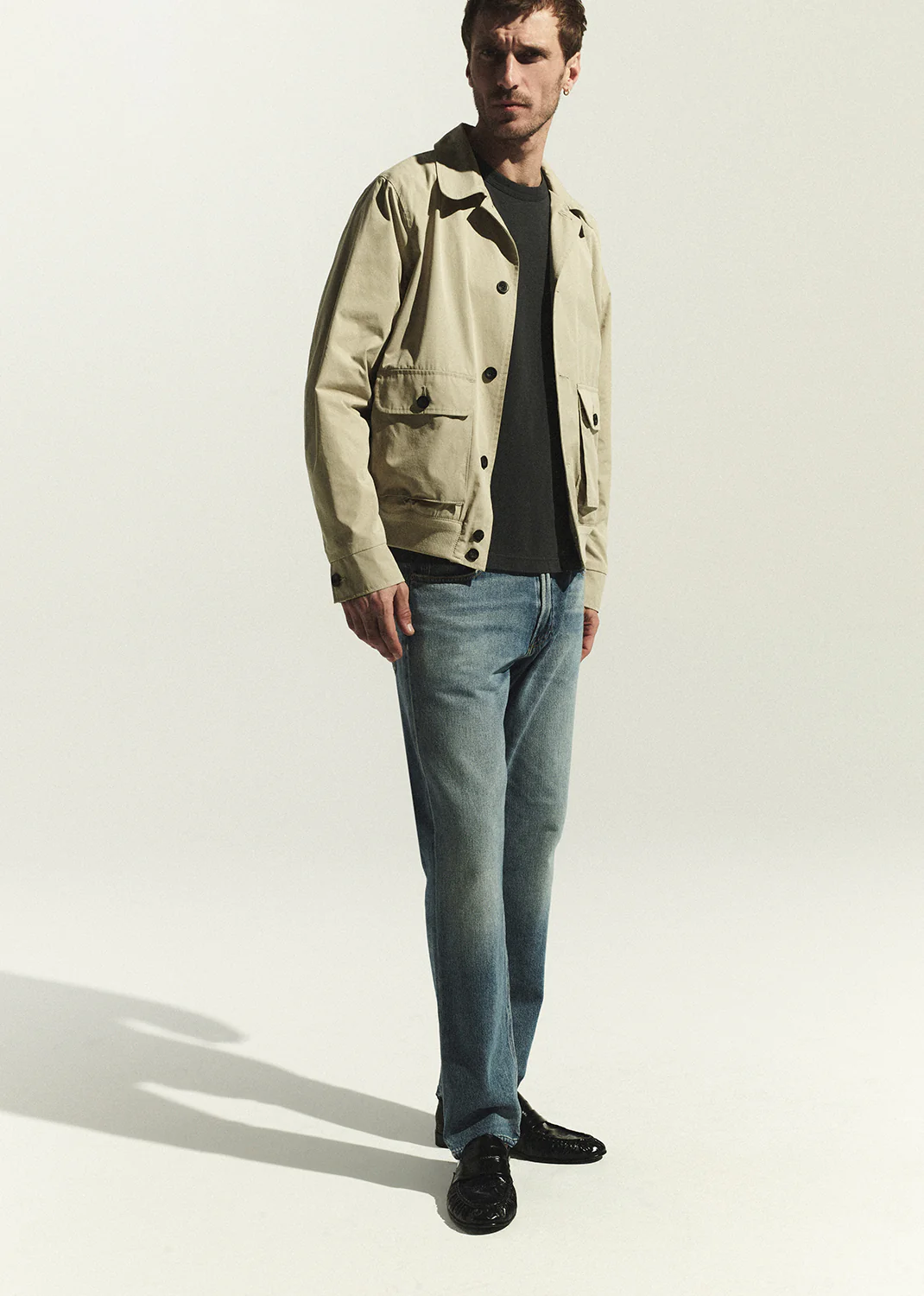Utility Jacket in Wheat